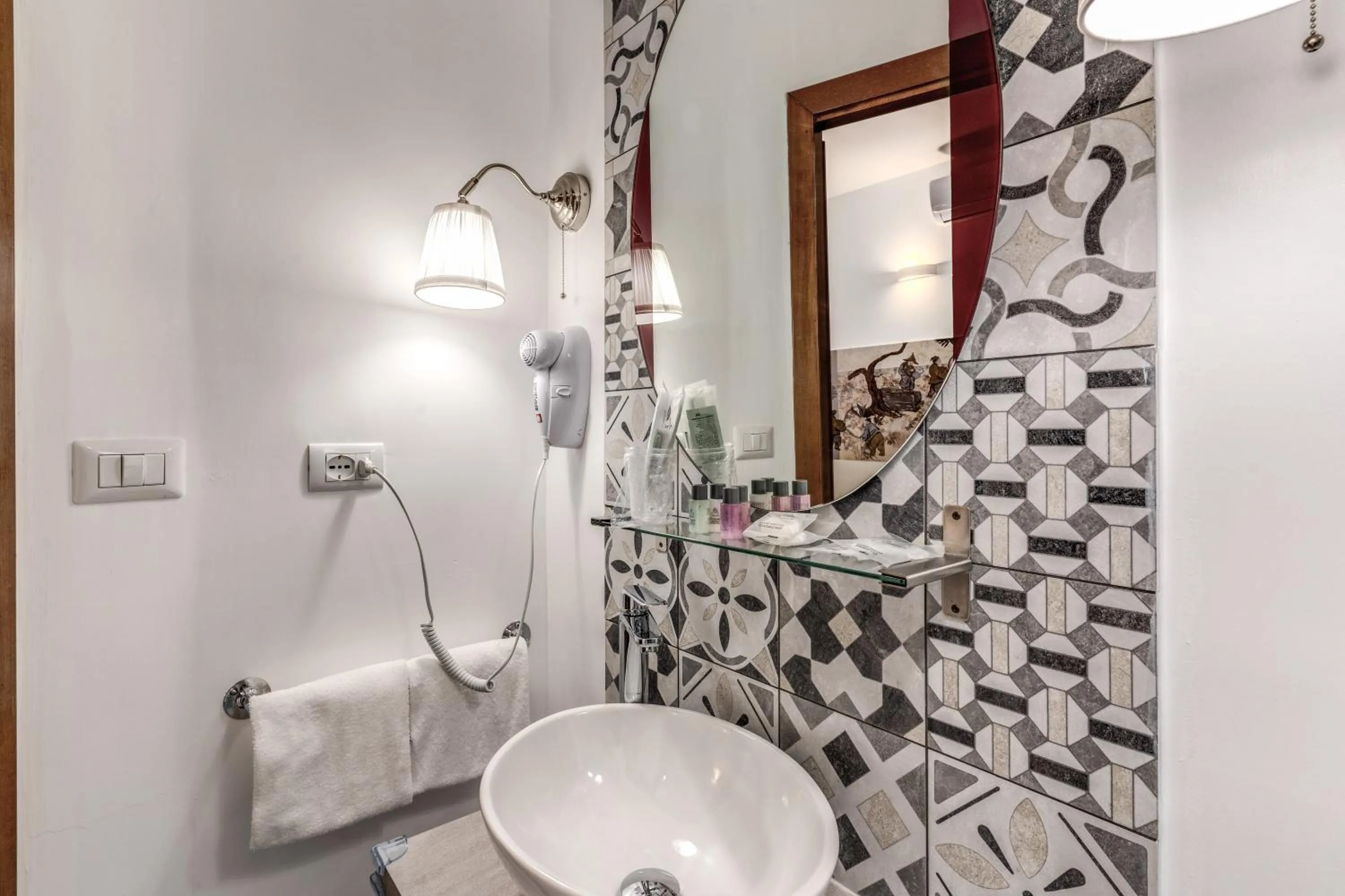 Toilet in Hotel Santa Prassede