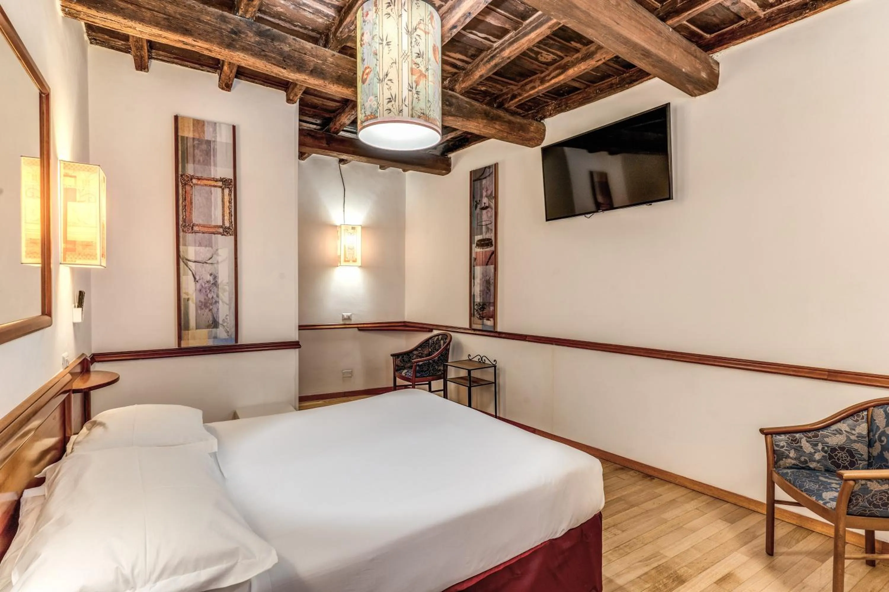 Bed in Hotel Santa Prassede