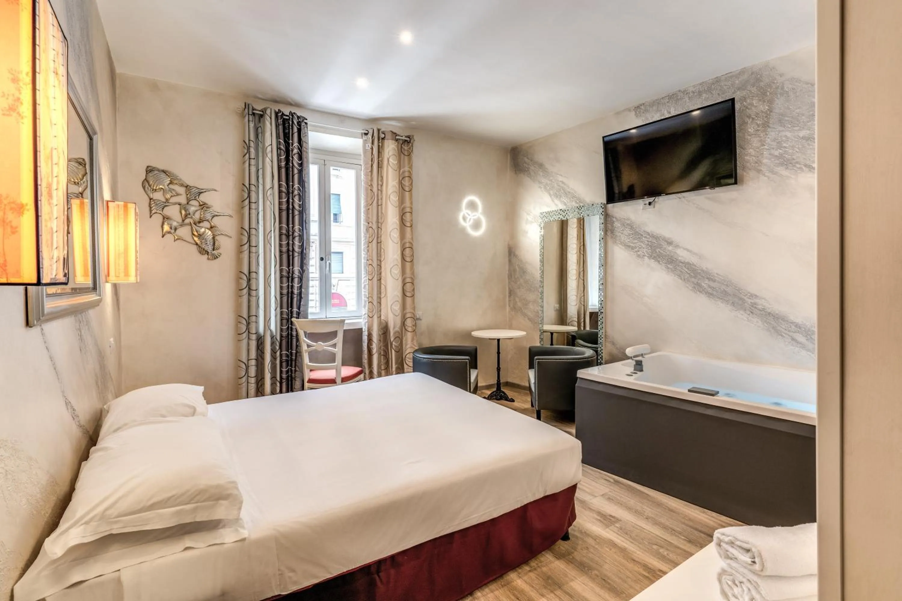 Bedroom, Bed in Hotel Santa Prassede