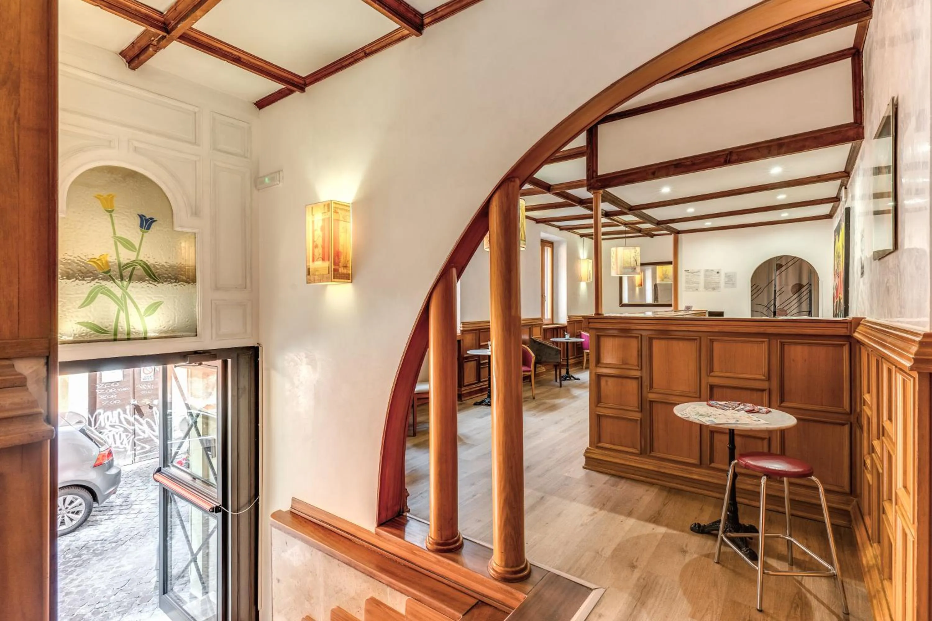 Lobby or reception in Hotel Santa Prassede