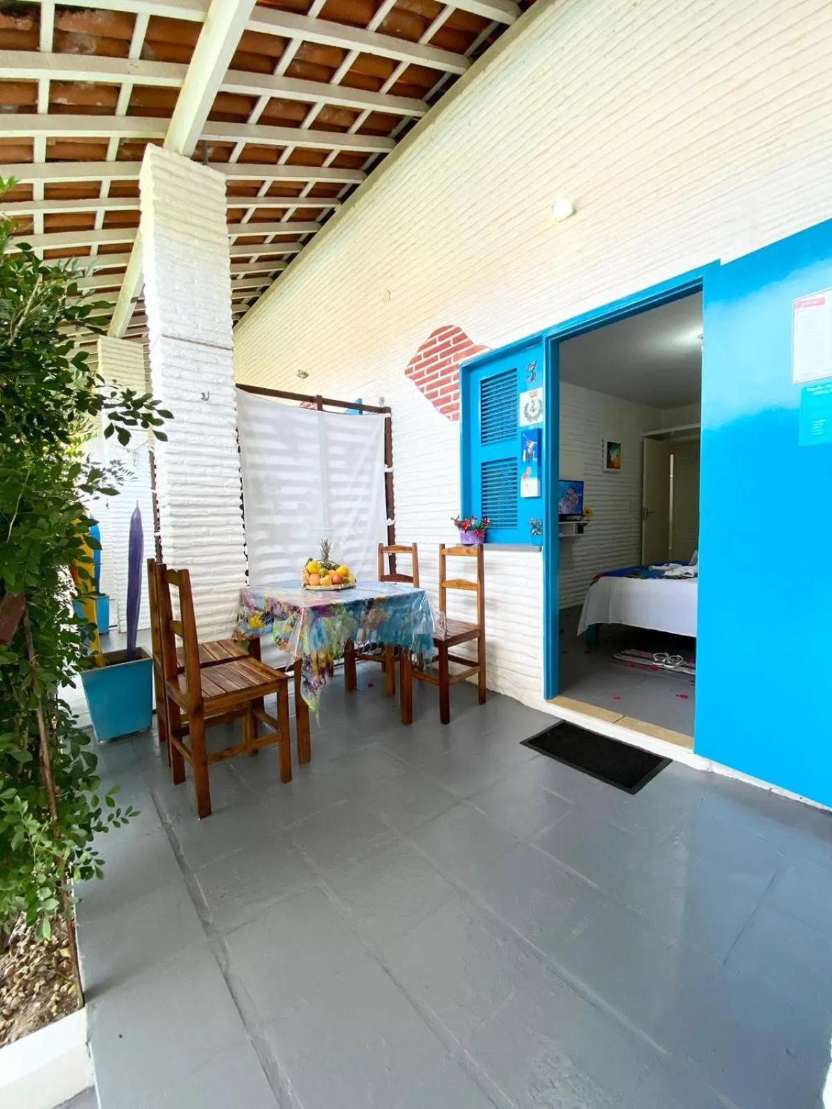 Bed in Pousada & Food 3 Abelhas