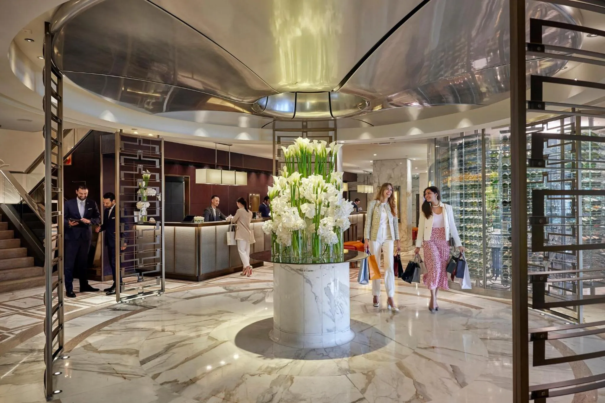 Lobby or reception in Mandarin Oriental, Geneva