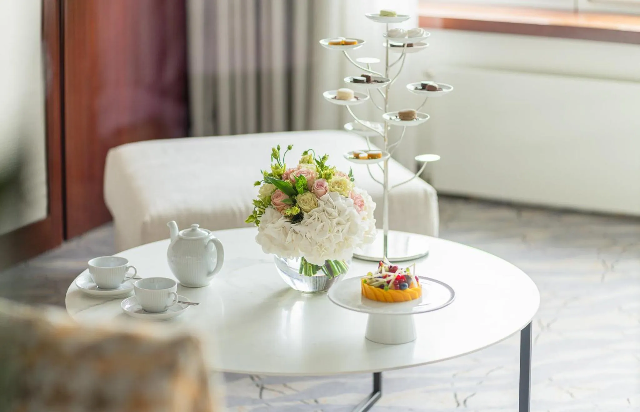Bedroom in Mandarin Oriental, Geneva