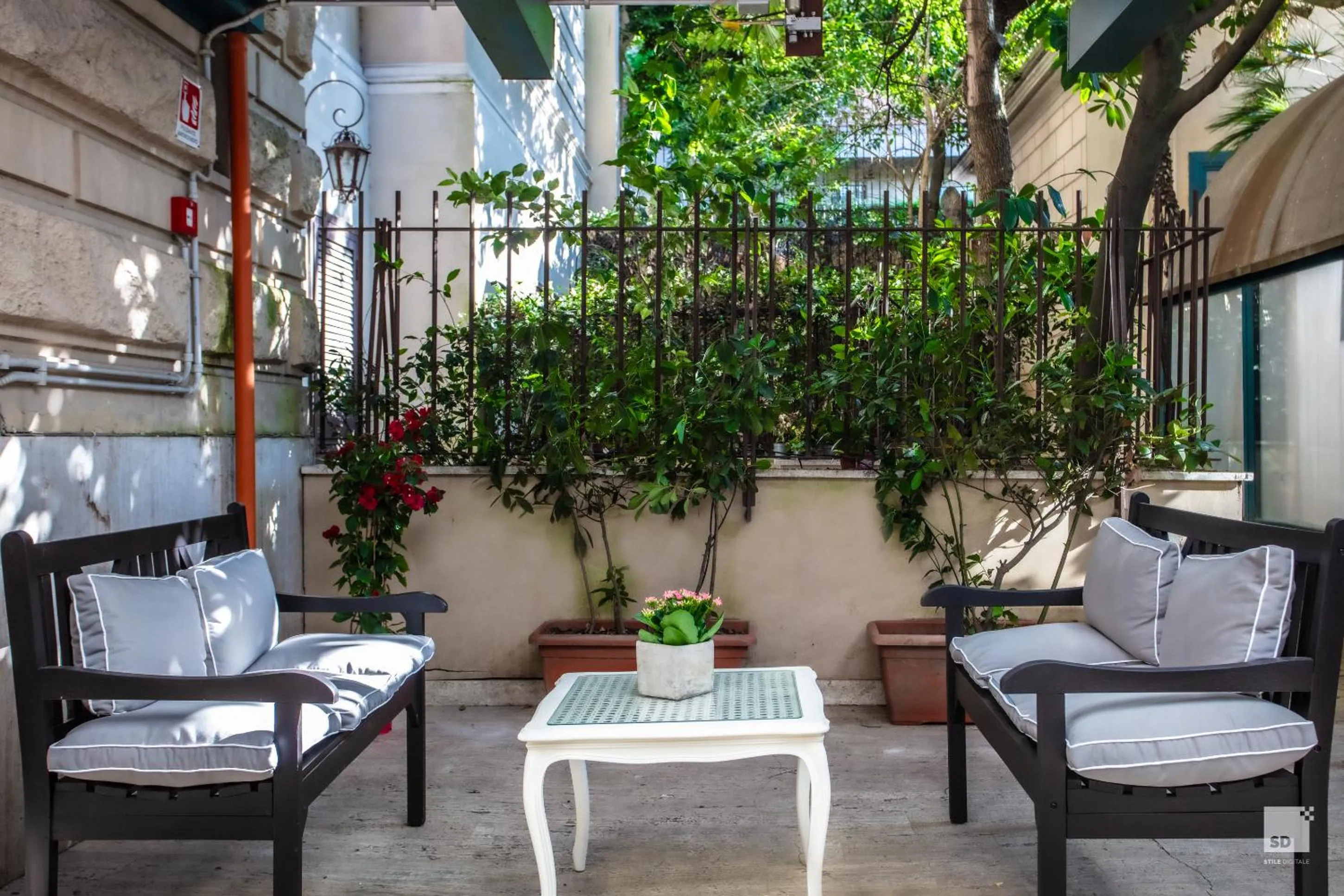 Balcony/Terrace in Aldrovandi Residence City Suites