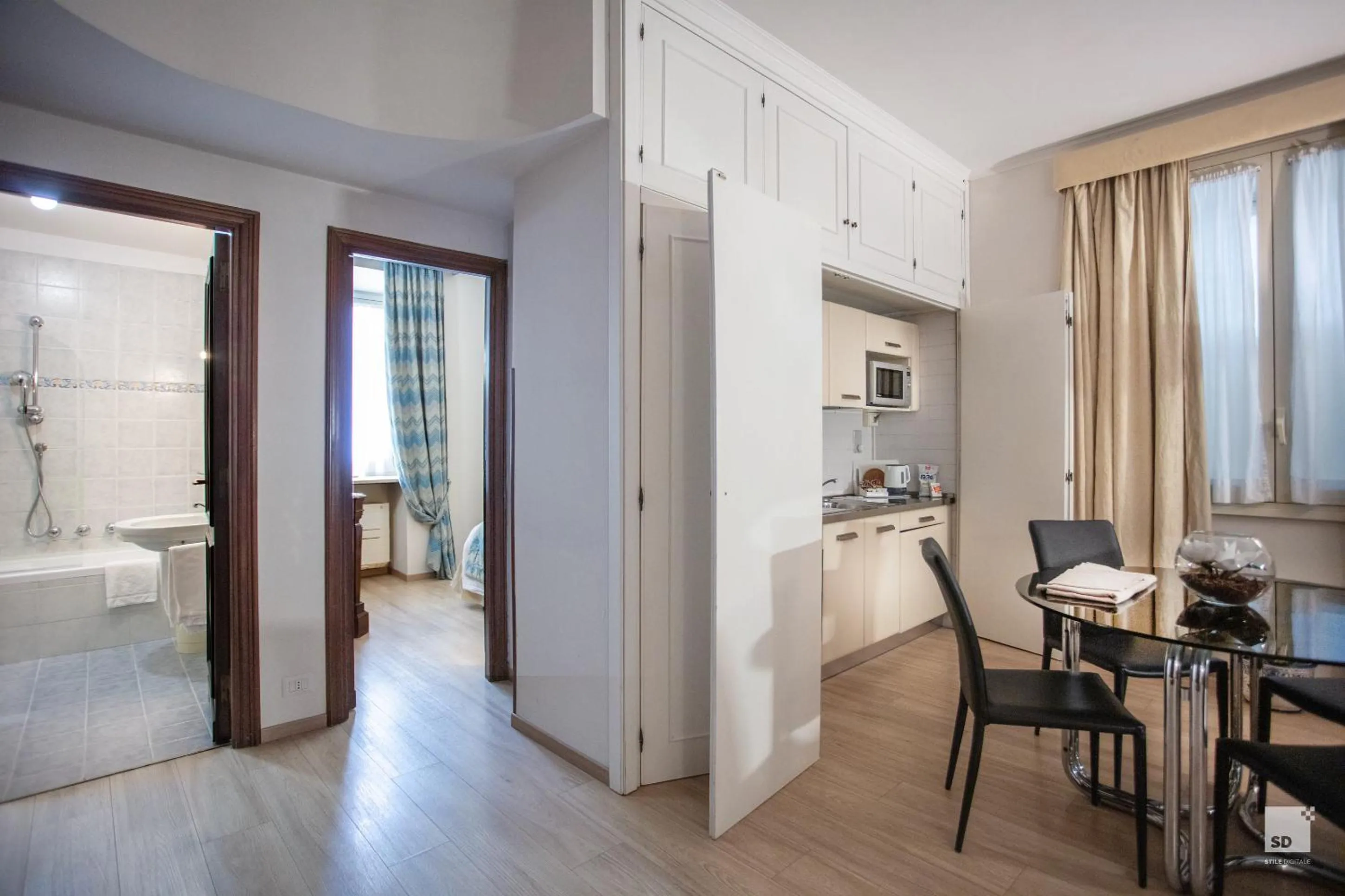 kitchen in Aldrovandi Residence City Suites