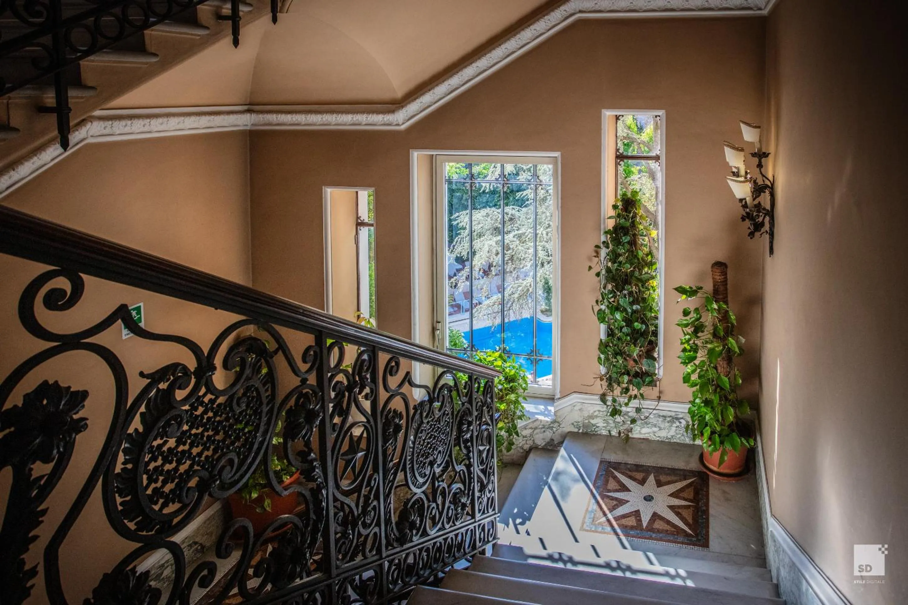 Swimming pool in Aldrovandi Residence City Suites