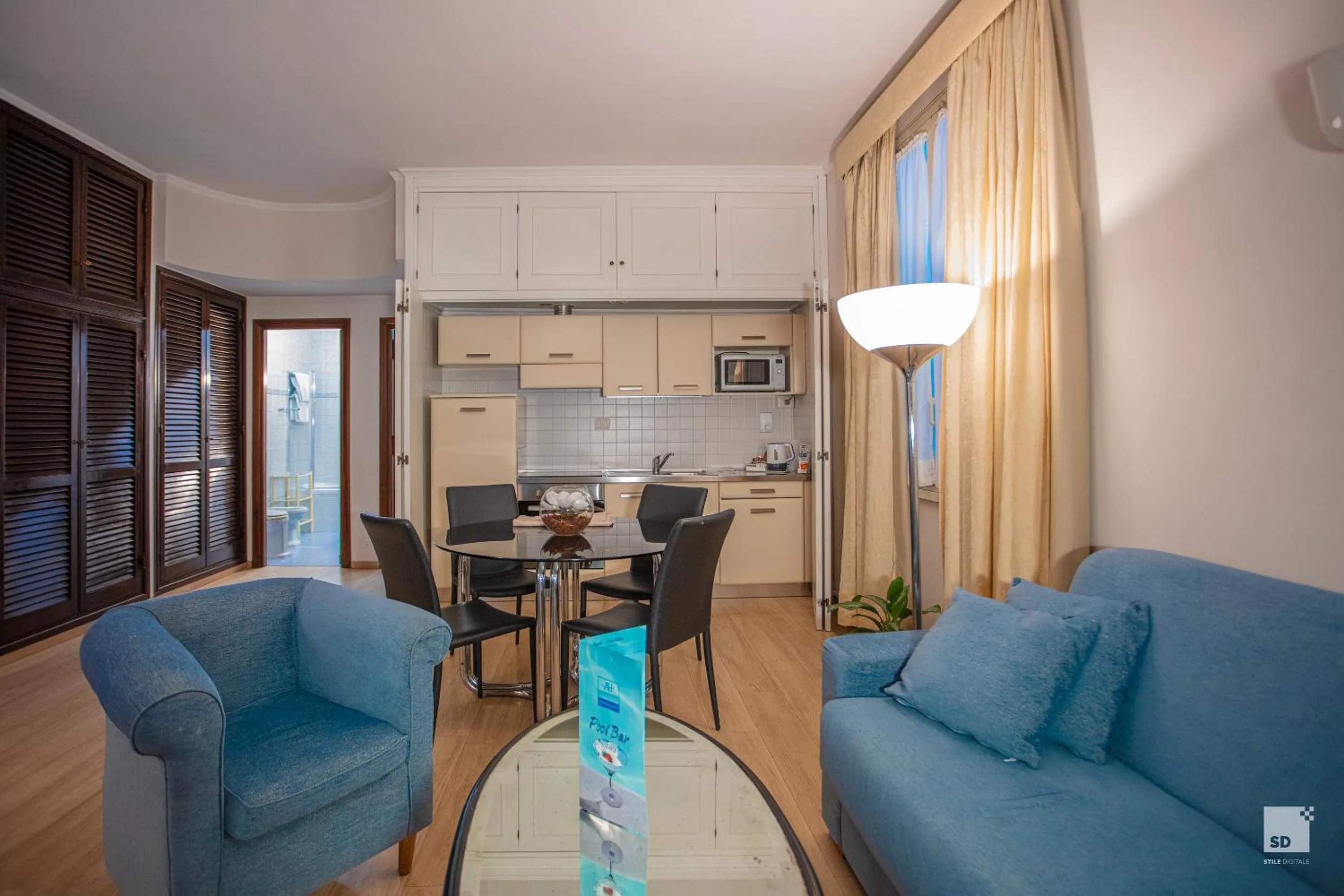 Kitchen or kitchenette in Aldrovandi Residence City Suites