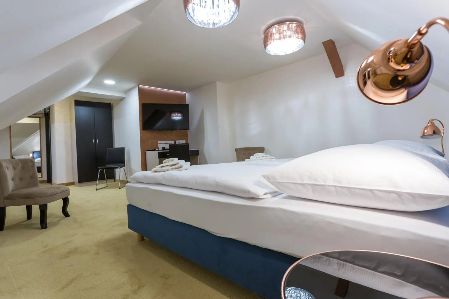 Photo of the whole room, Bed in Apart Hotel GOLDEN apartments