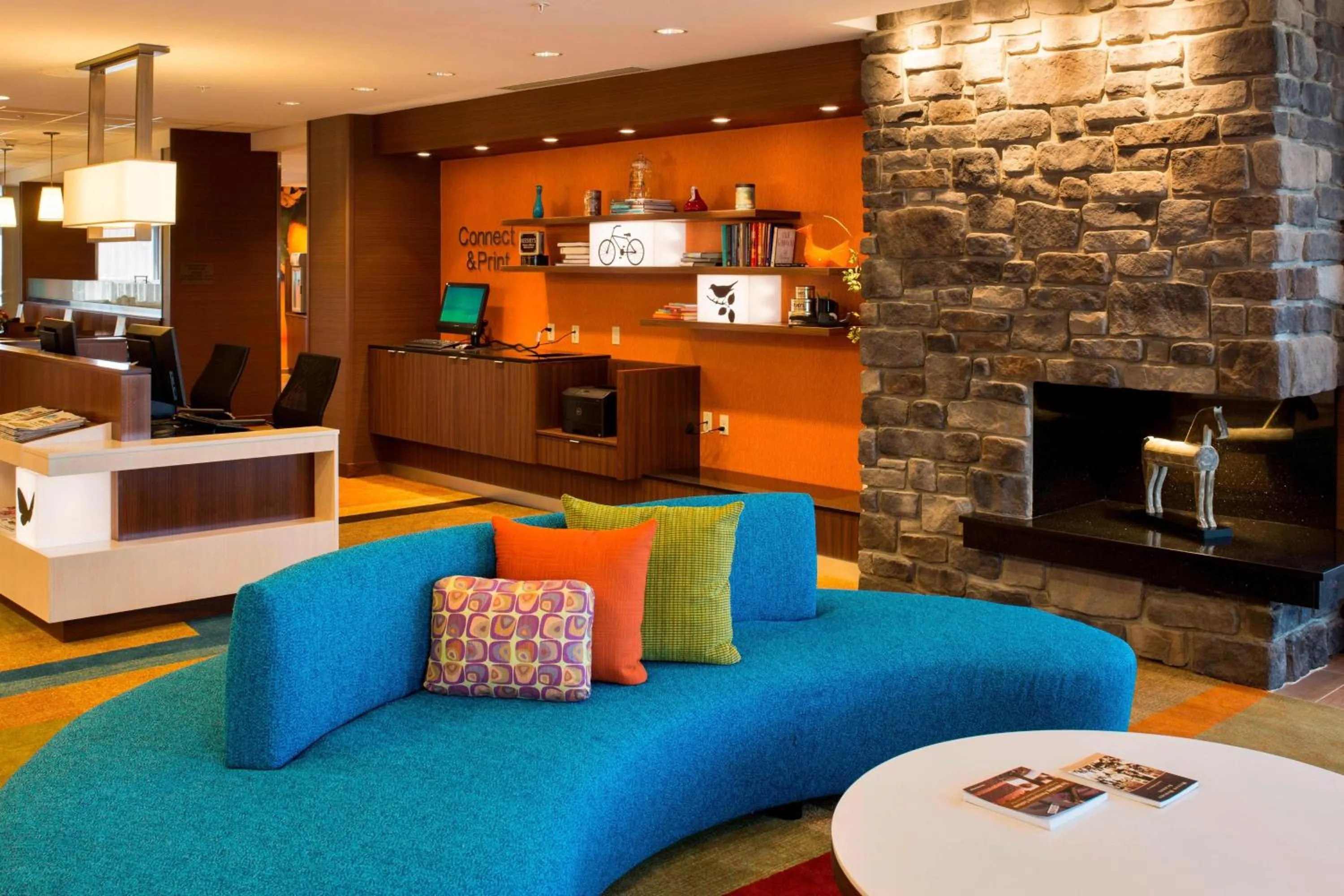 Lobby or reception in Fairfield Inn & Suites by Marriott Hershey Chocolate Avenue