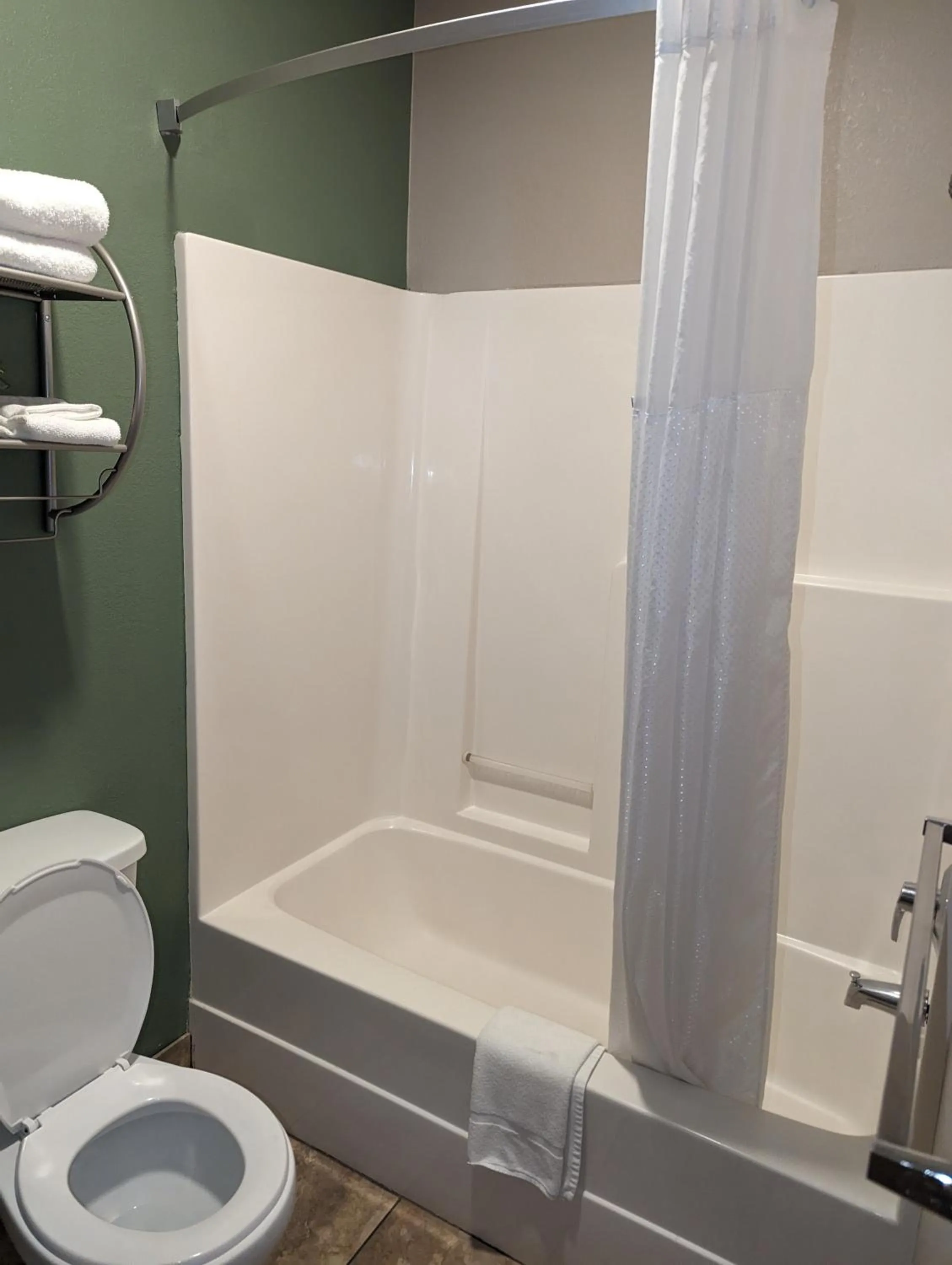 Shower in Super 8 by Wyndham Niagara Falls