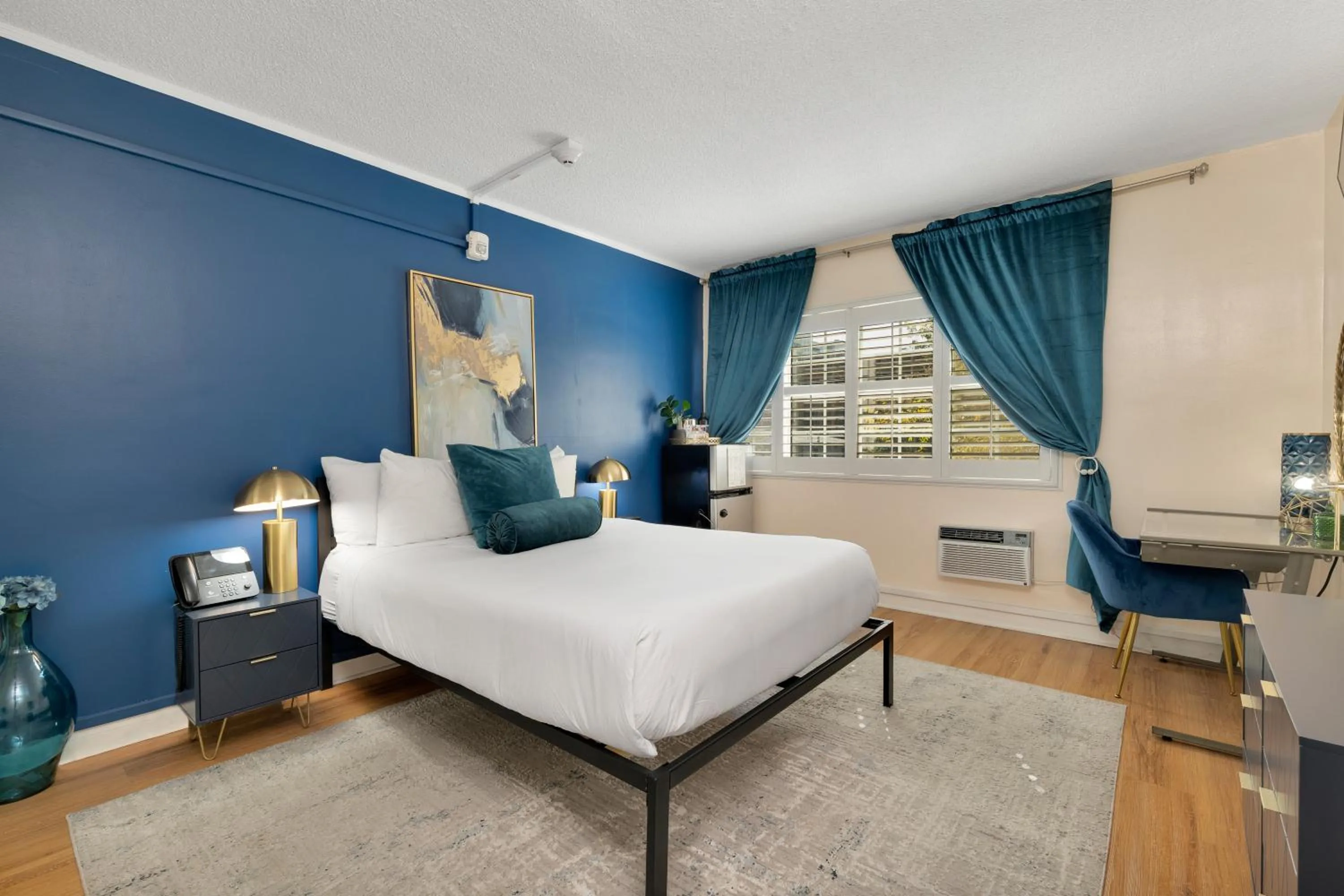 Bed in Magic Castle Hotel