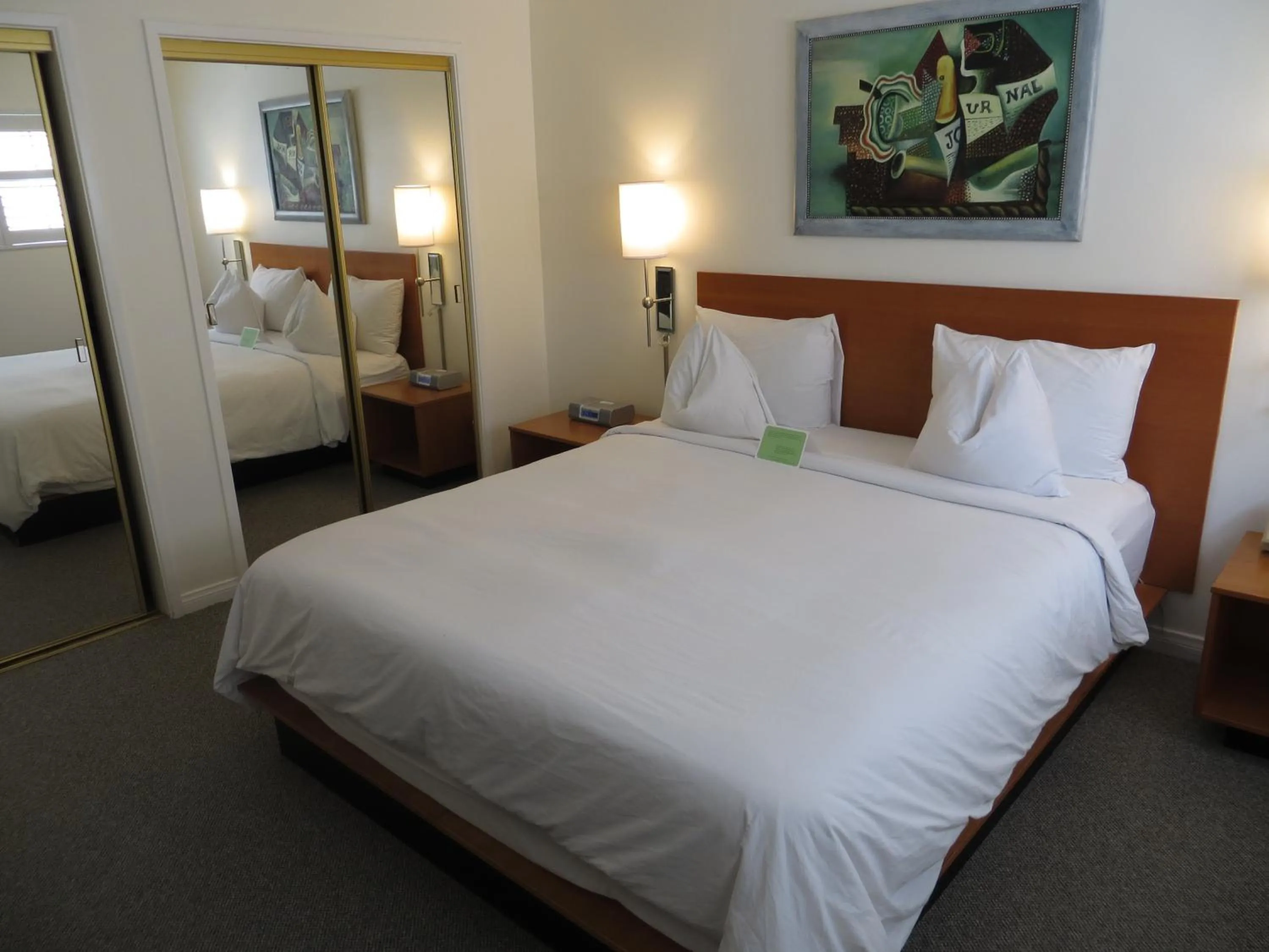 Bed in Magic Castle Hotel