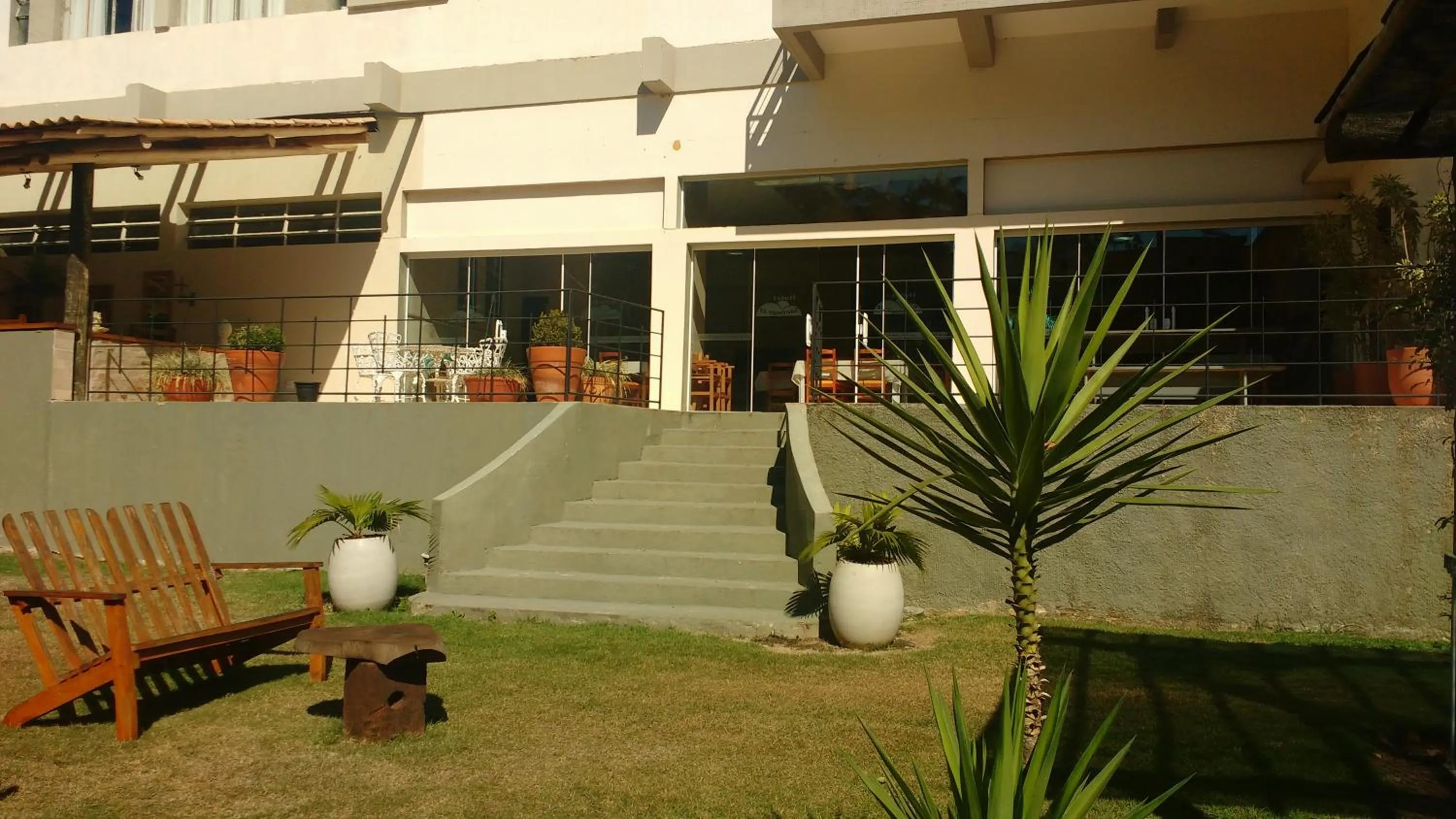 Garden in Hotel Santiago