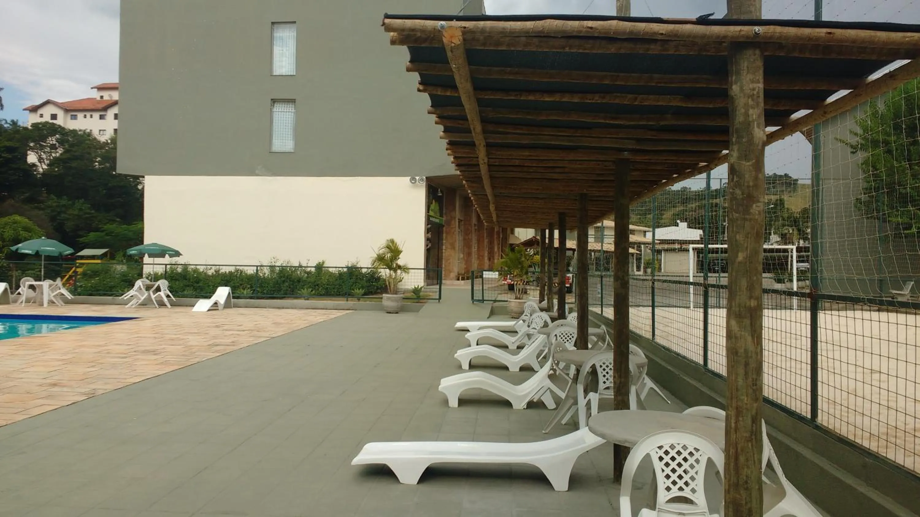 Swimming pool in Hotel Santiago