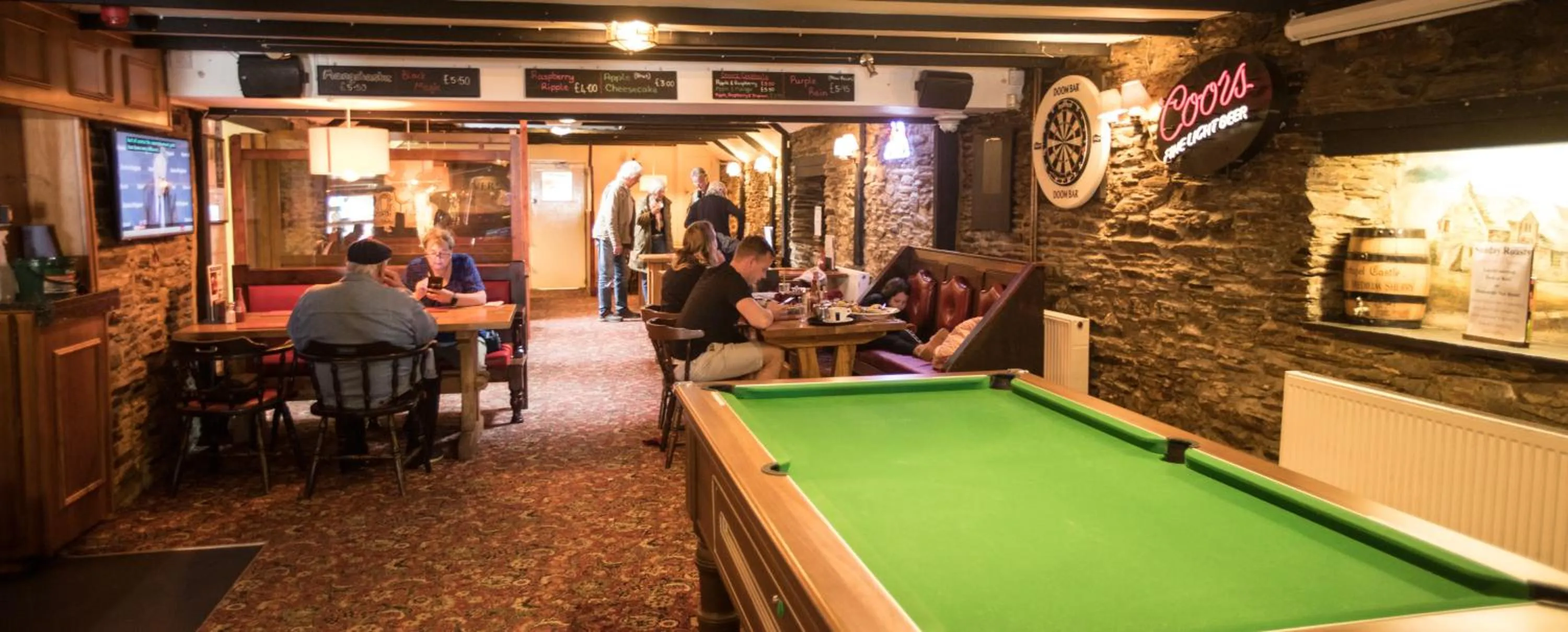 Billiard in King Arthurs Arms