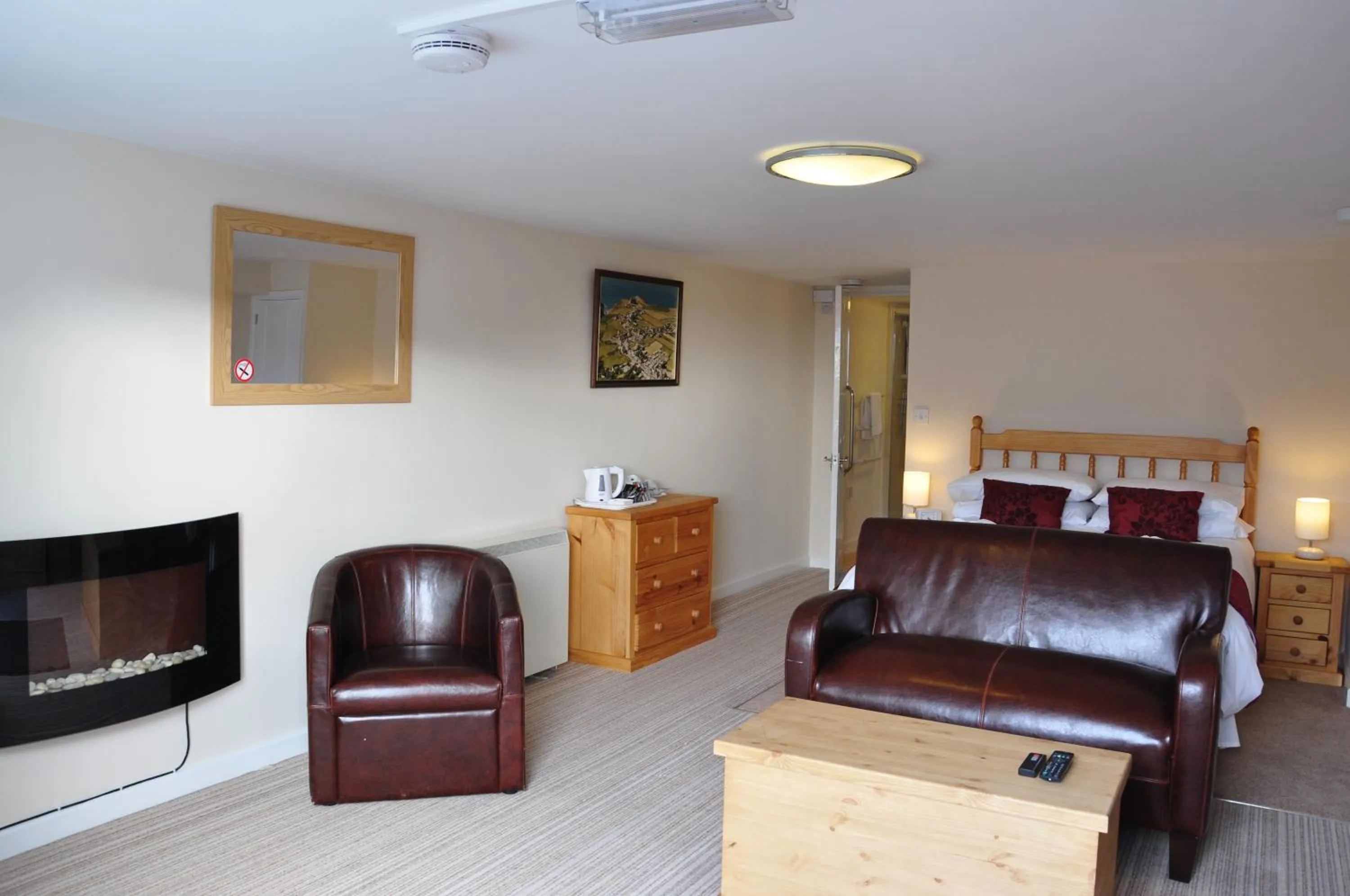 Seating area in King Arthurs Arms