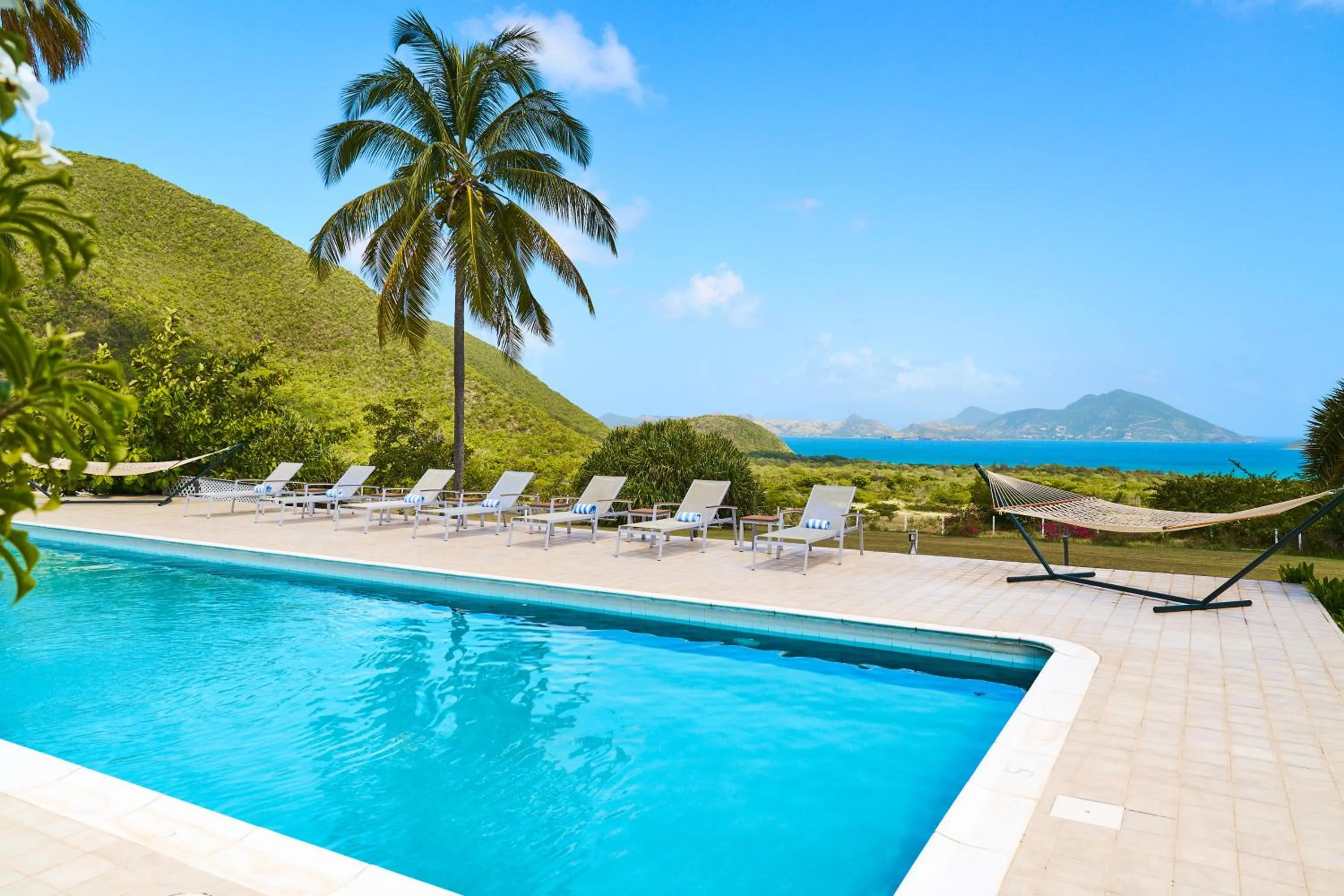 Swimming pool in Mount Nevis Hotel
