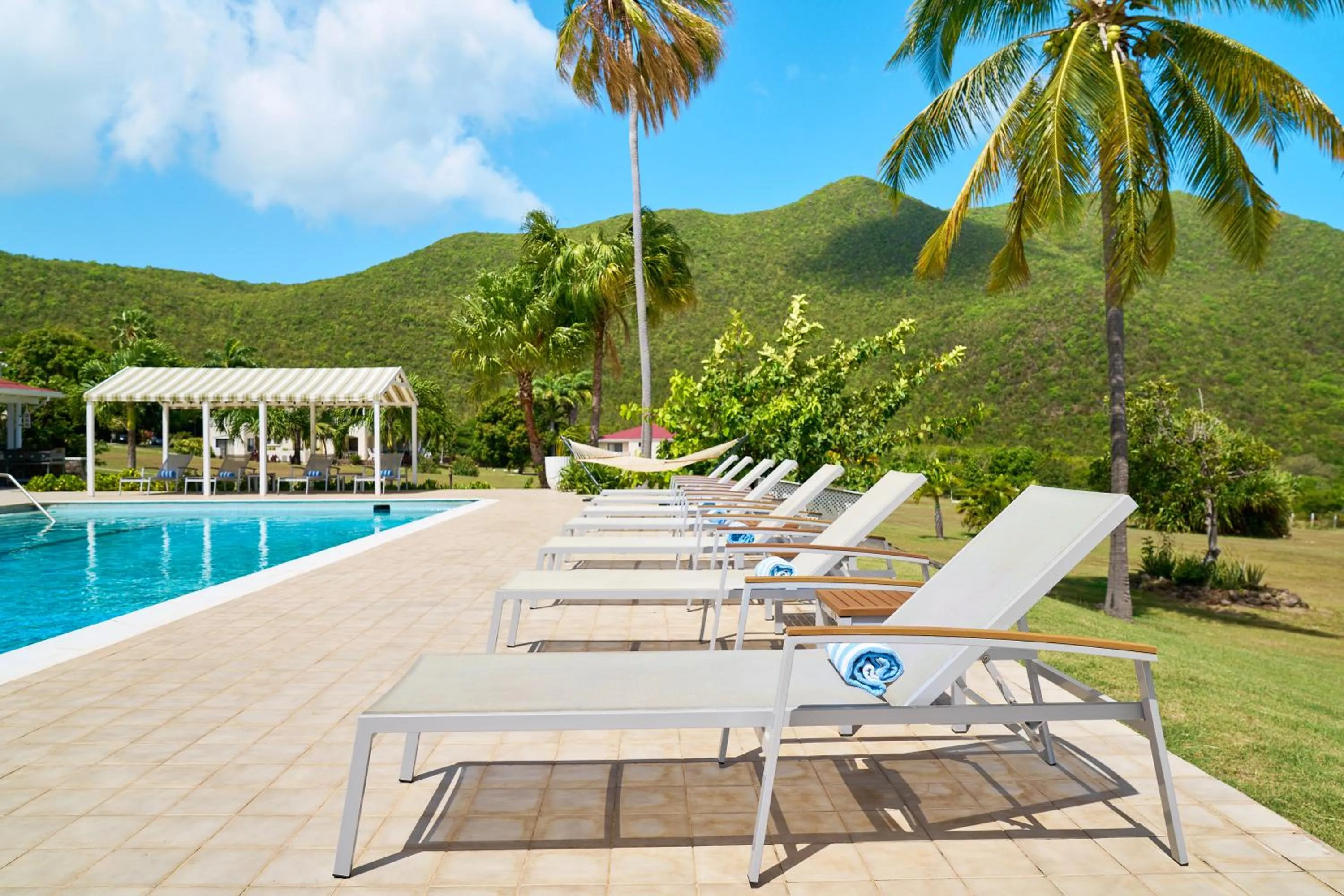 Swimming pool in Mount Nevis Hotel
