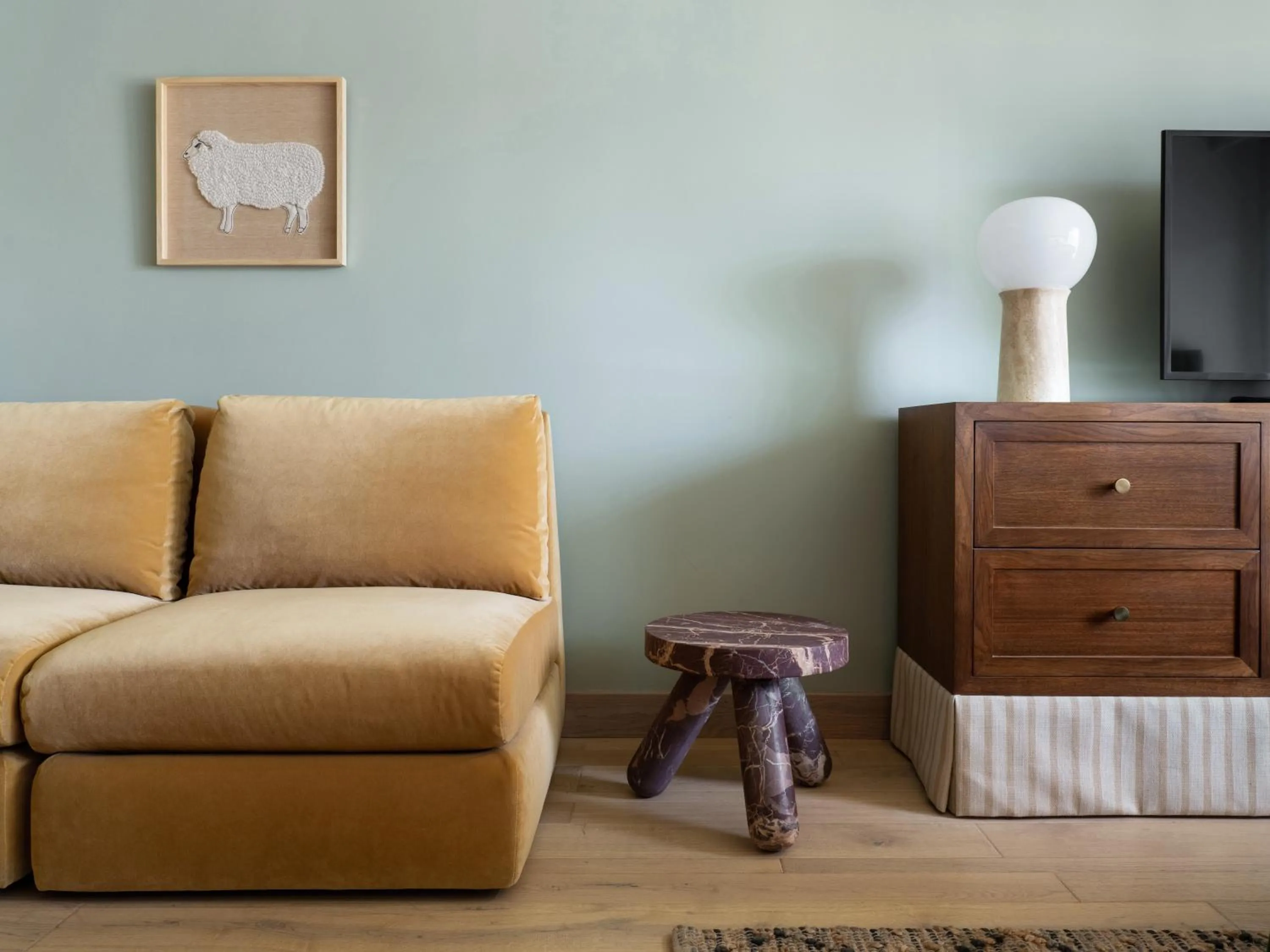 Decorative detail in Palihotel Hollywood near Universal Studios