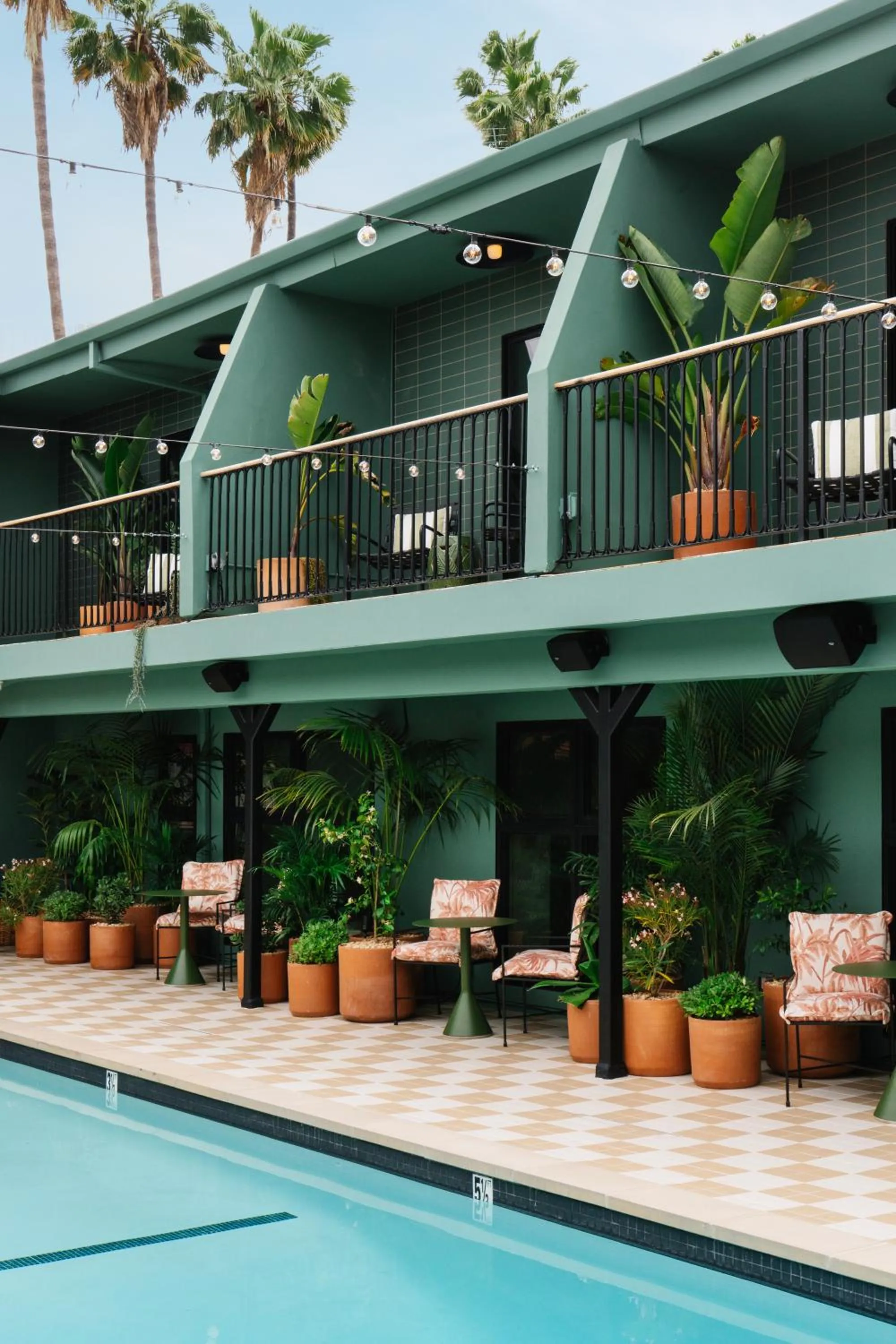 Balcony/Terrace in Palihotel Hollywood near Universal Studios
