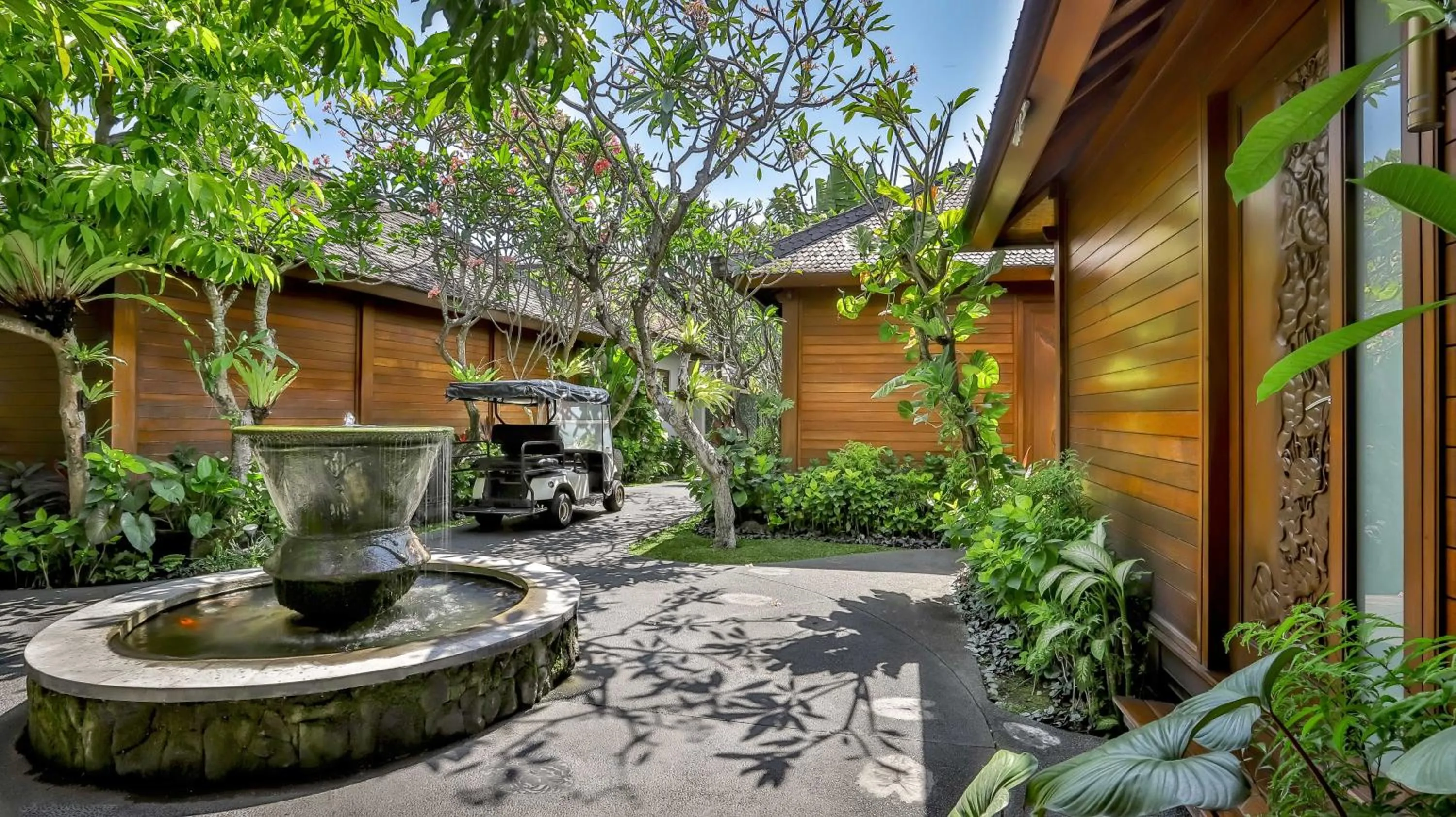 Garden in DISINI Luxury Spa Villas-CHSE Certified