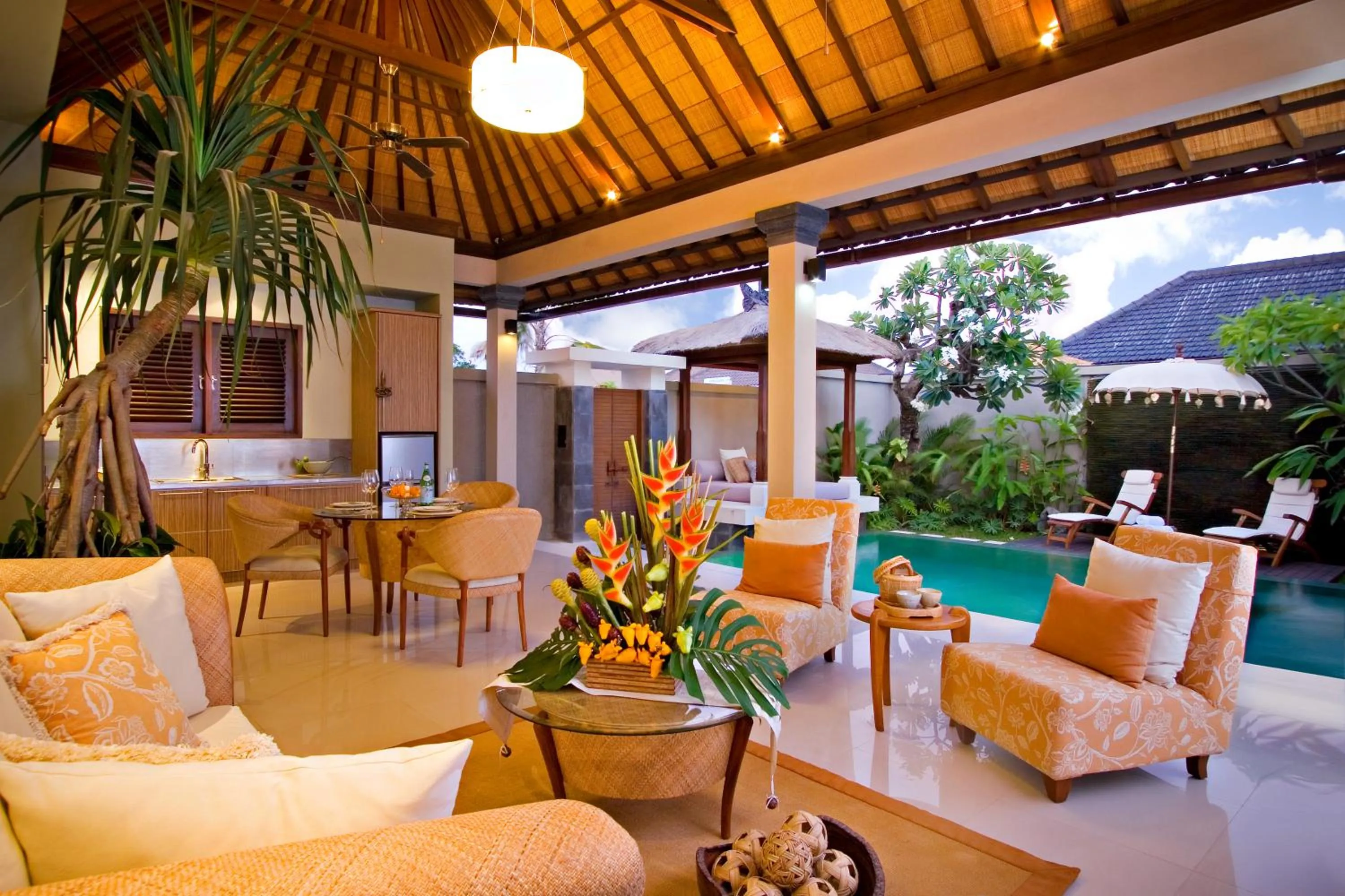 Living room in DISINI Luxury Spa Villas-CHSE Certified