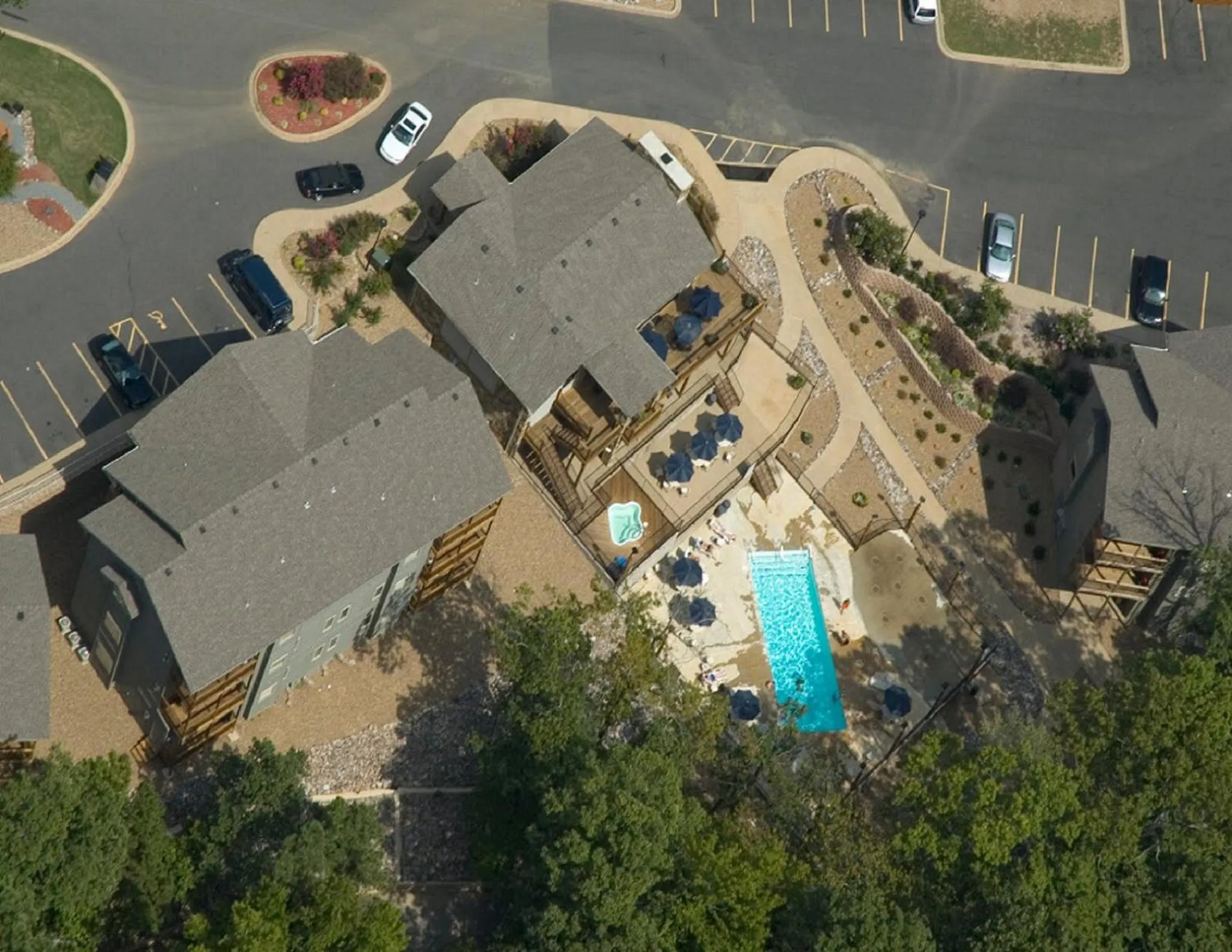 Bird's eye view in Los Lagos at Hot Springs Village a Ramada by Wyndham