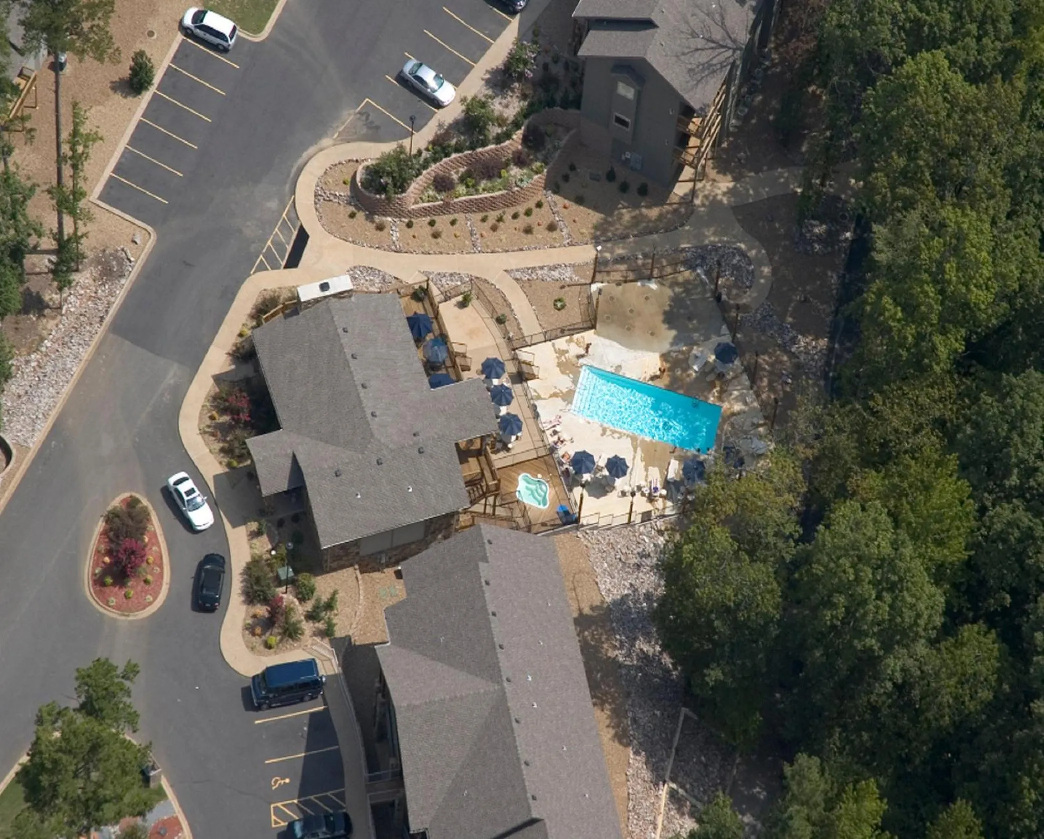 Bird's eye view in Los Lagos at Hot Springs Village a Ramada by Wyndham