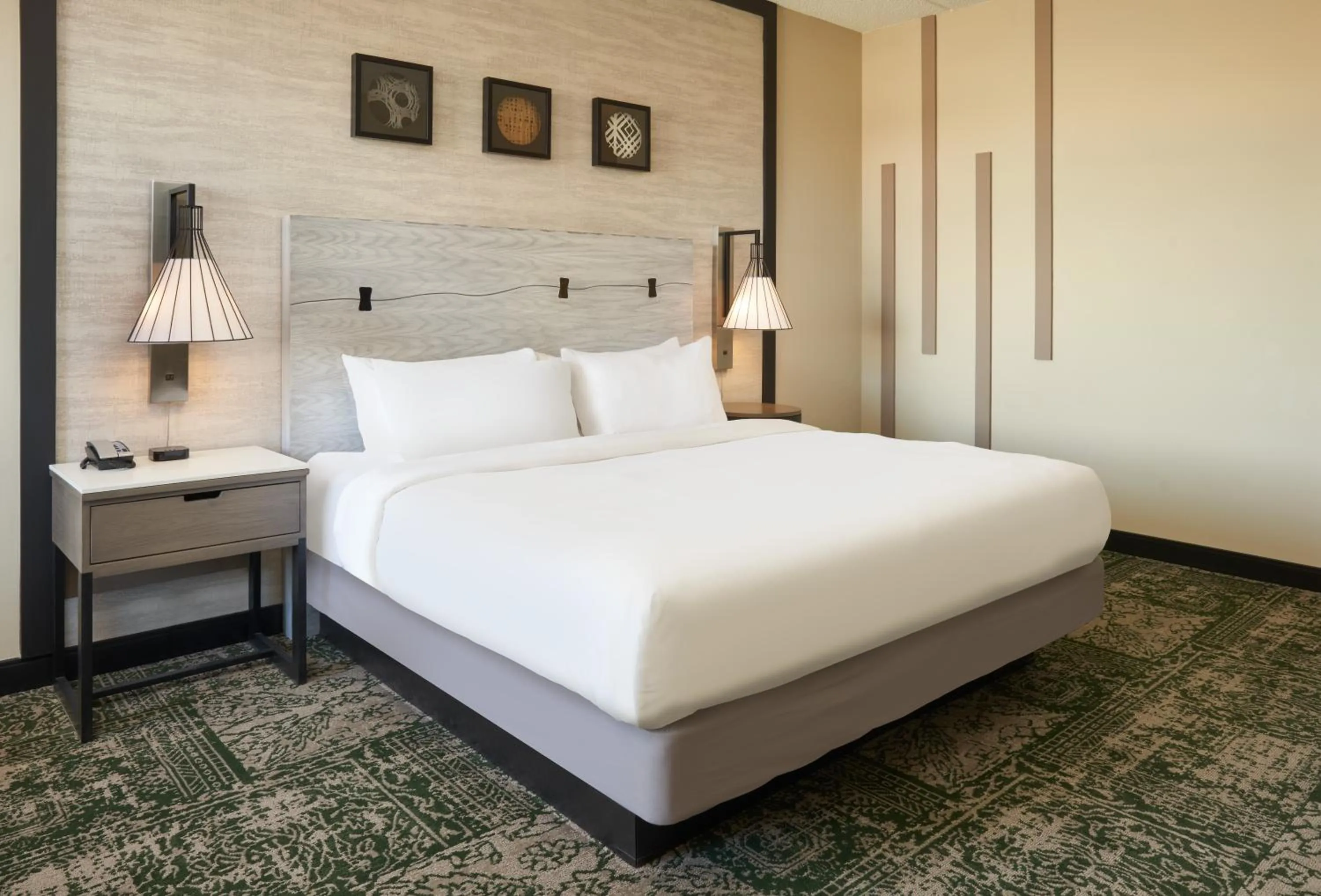 Bed in Hilton Appleton Paper Valley