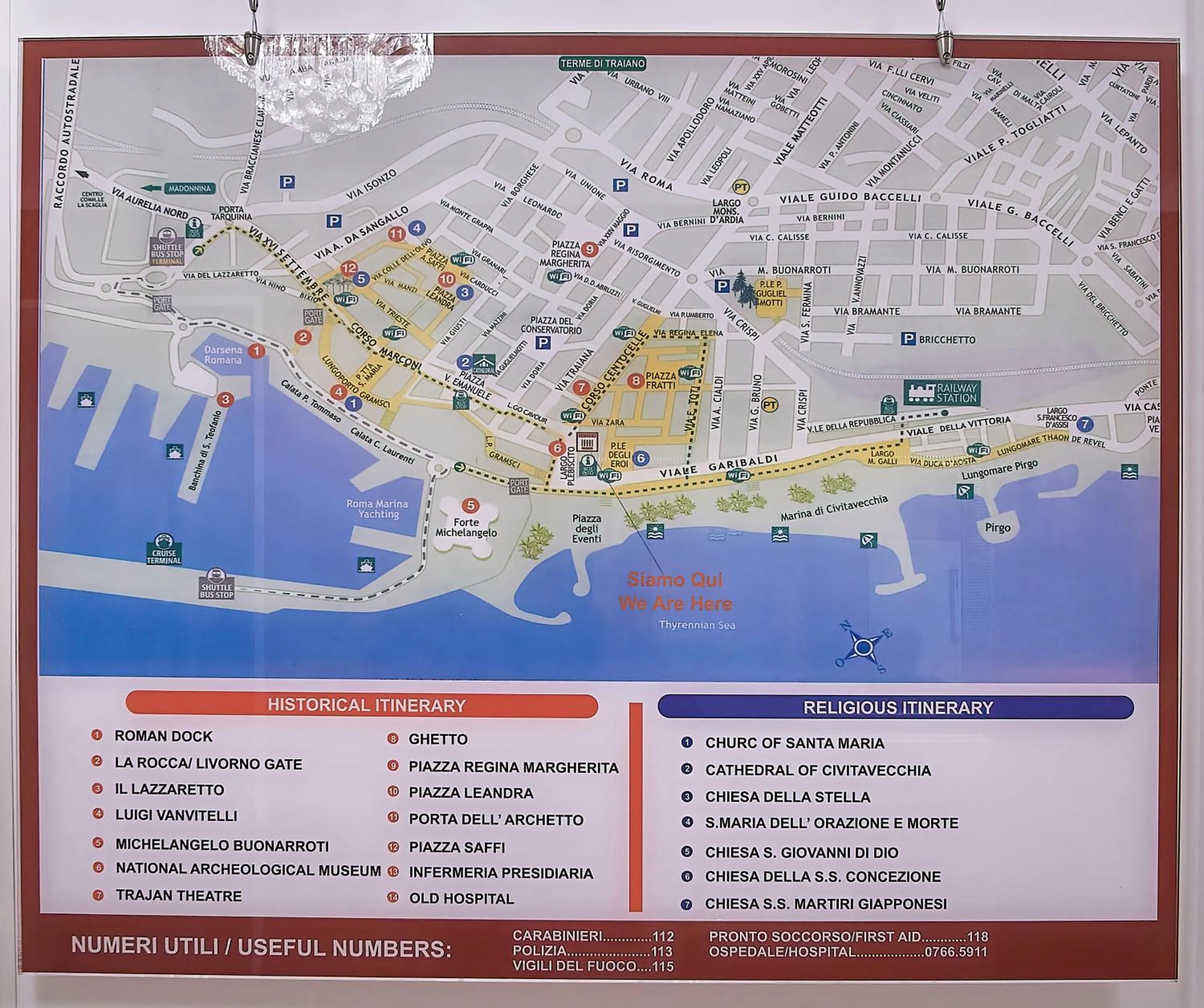 City view in Museum Guest House