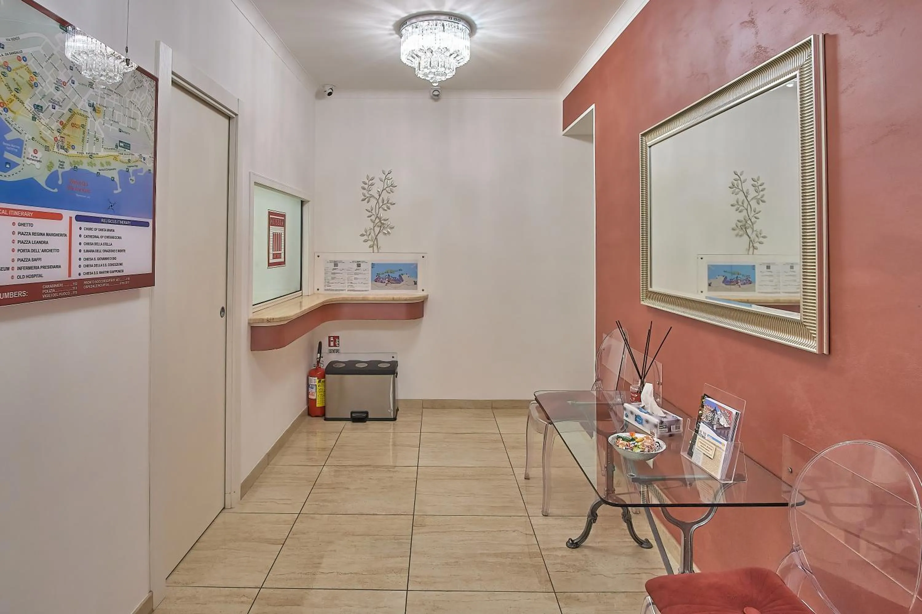 Lobby or reception in Museum Guest House