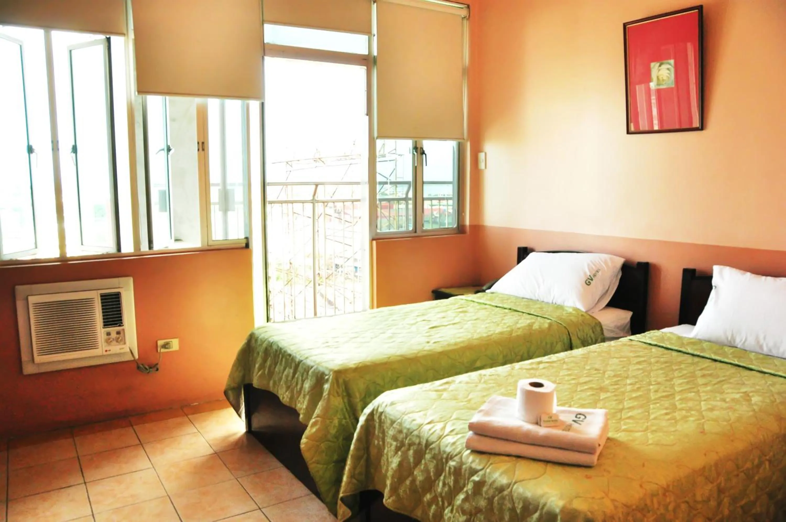 Bed in GV Tower Hotel