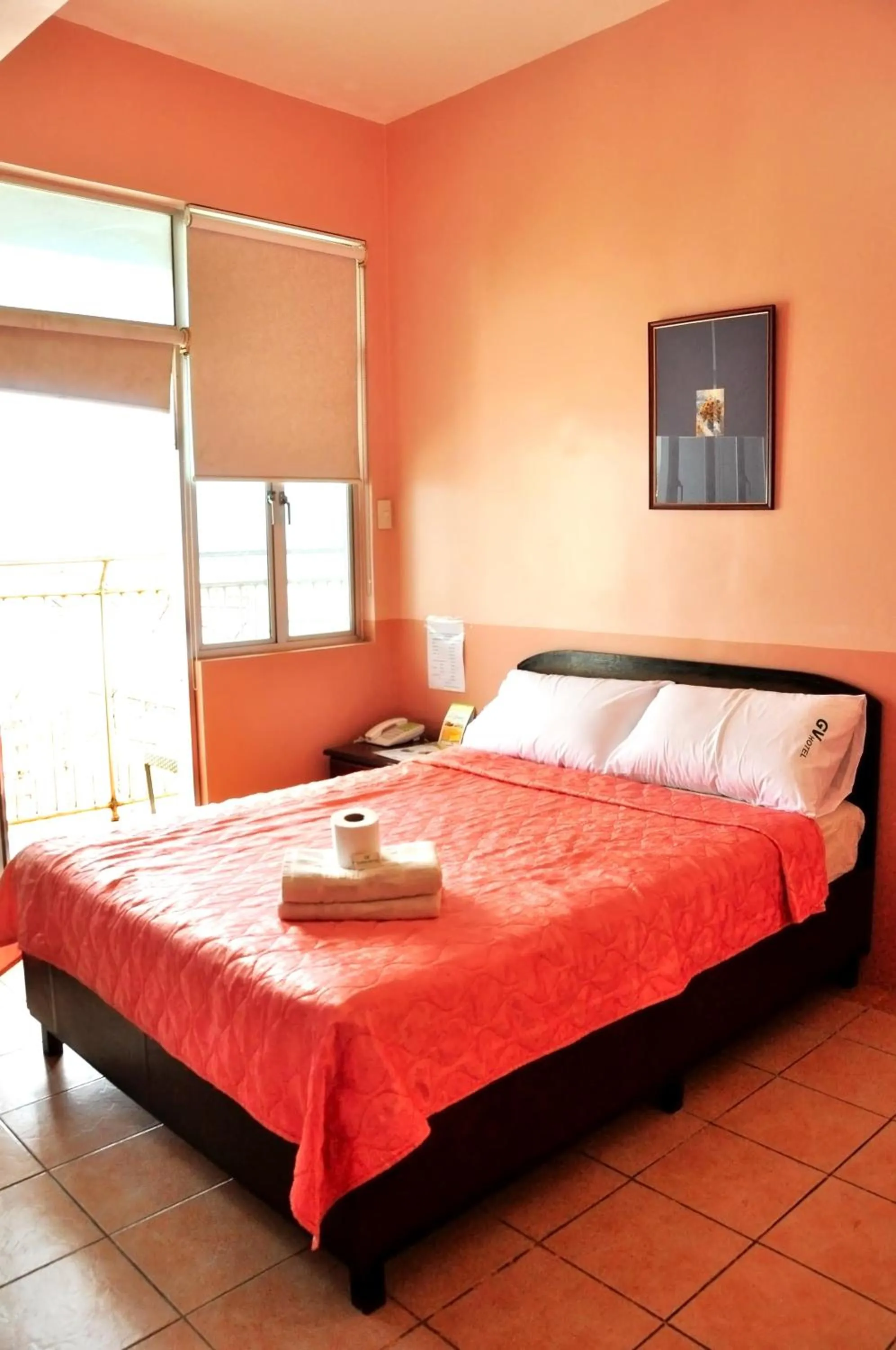 Bed in GV Tower Hotel