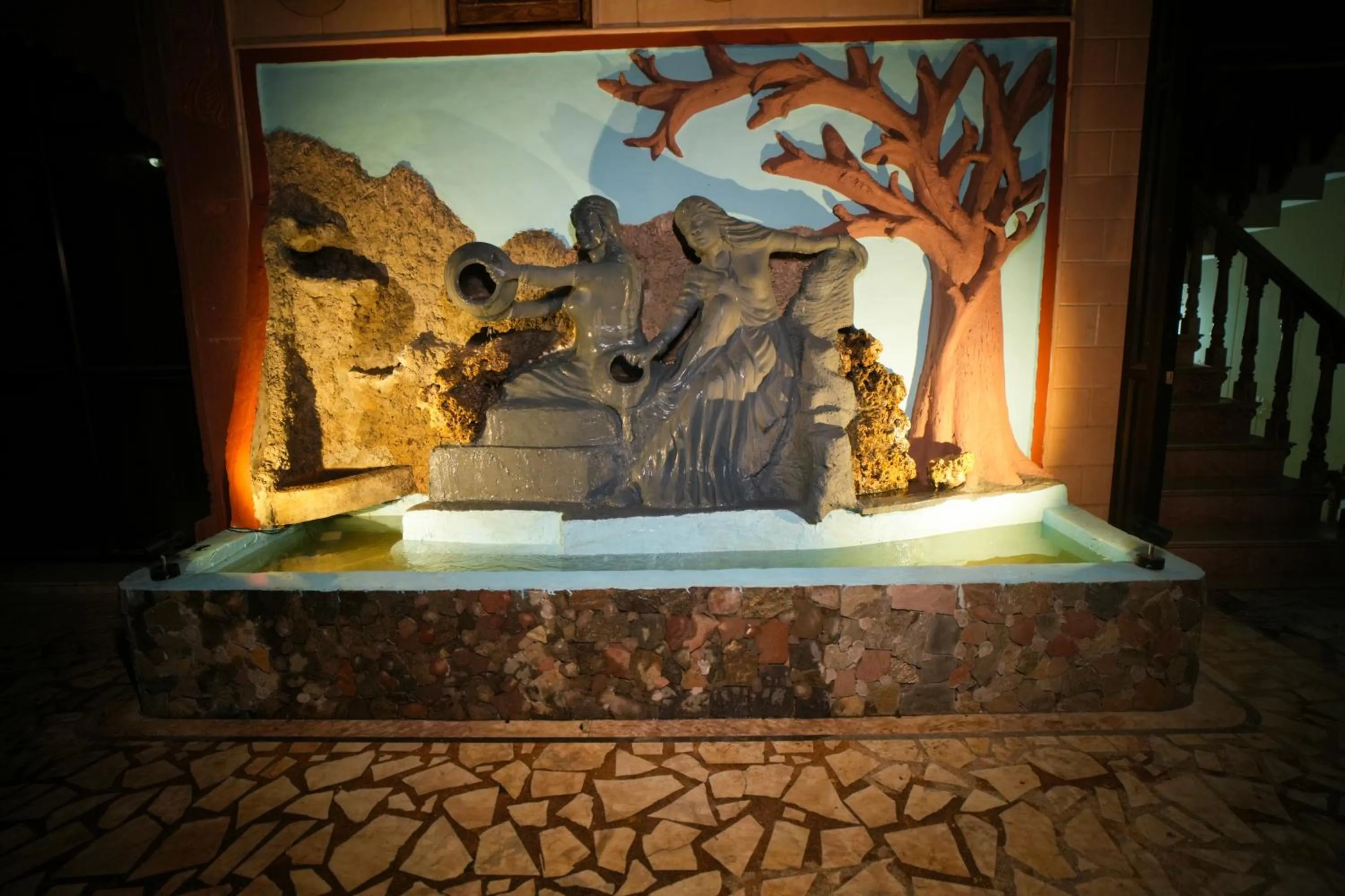 Decorative detail in Pratapgarh Haveli