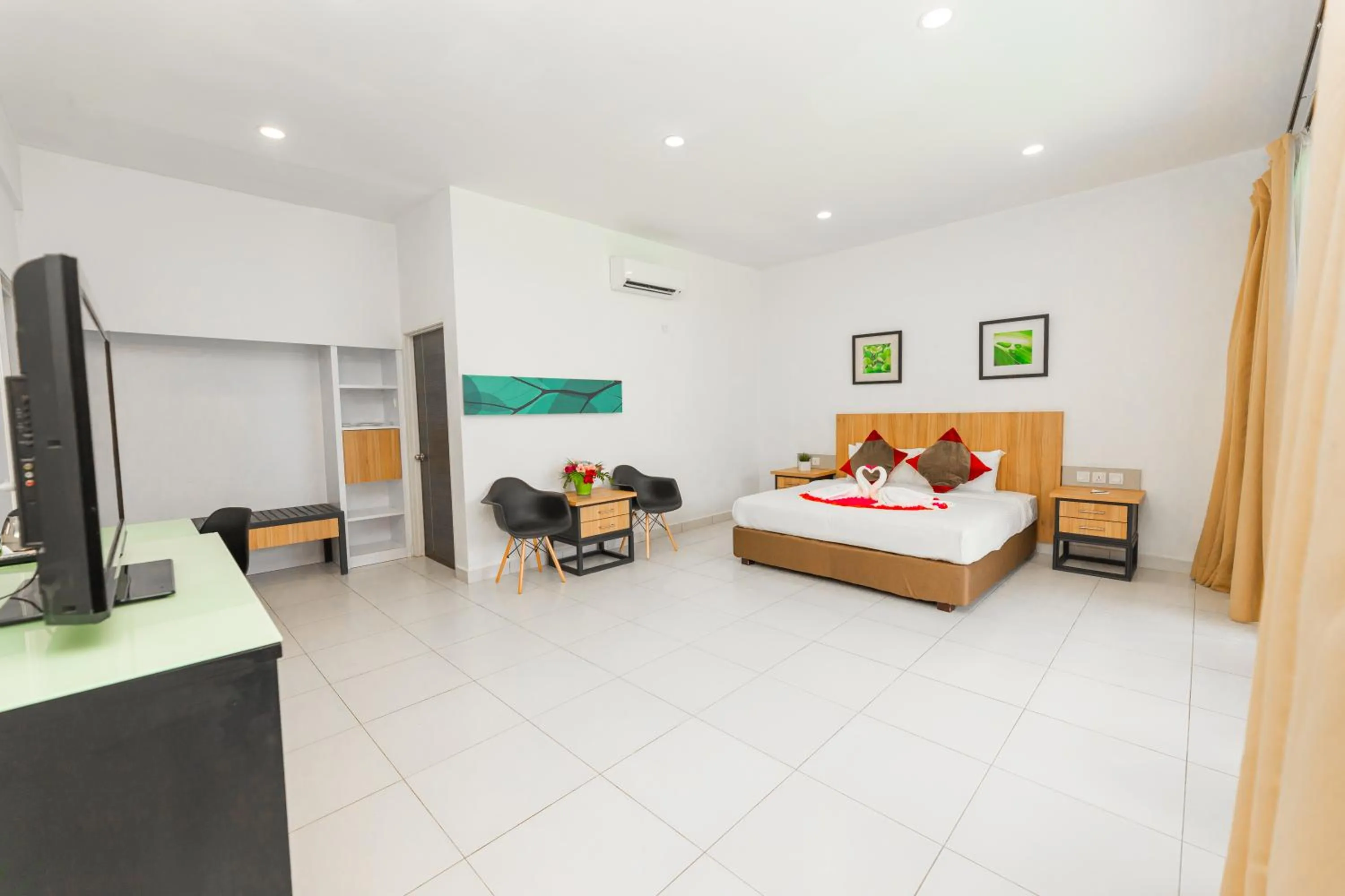 Bed in The Villa Langkawi