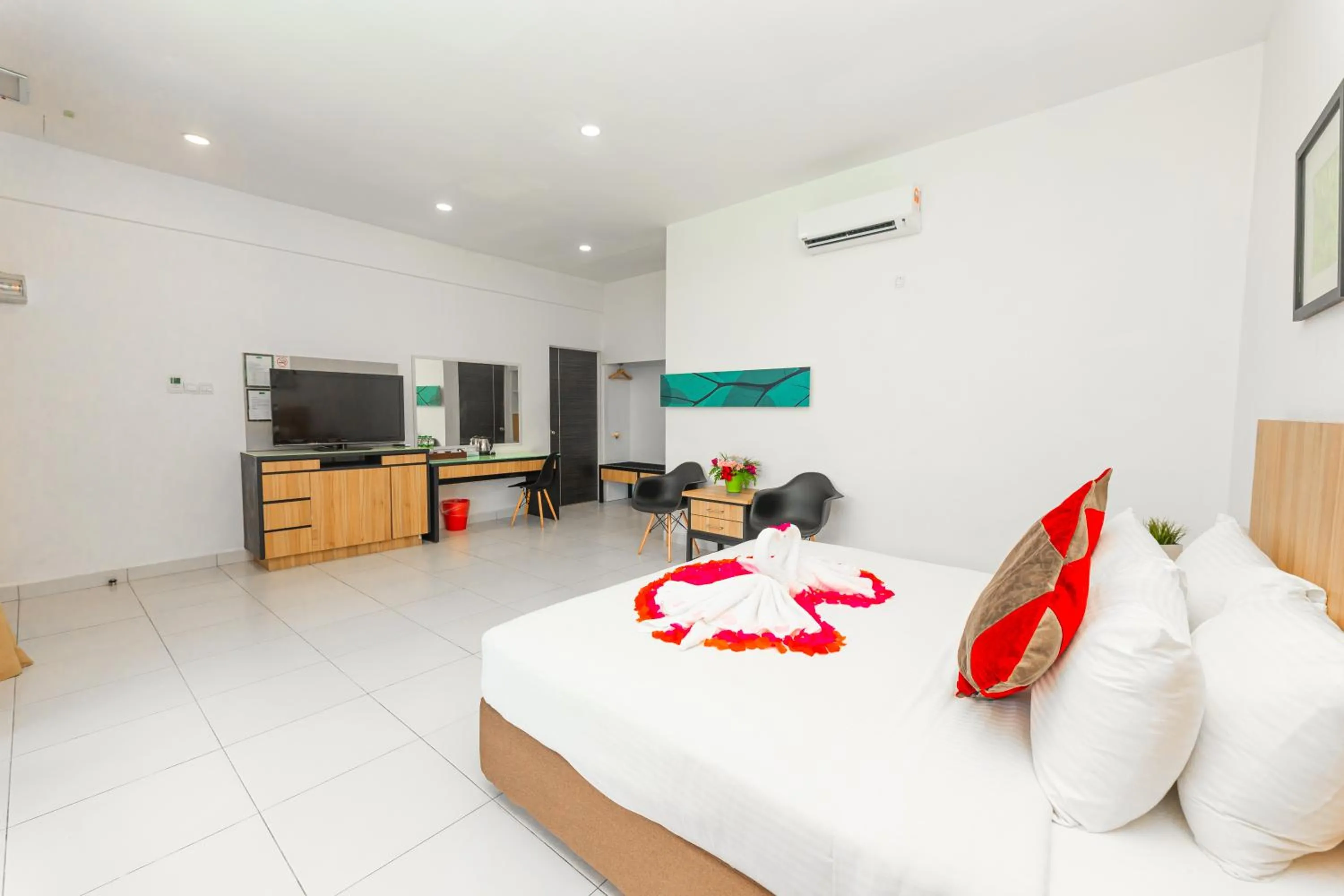 Bed in The Villa Langkawi