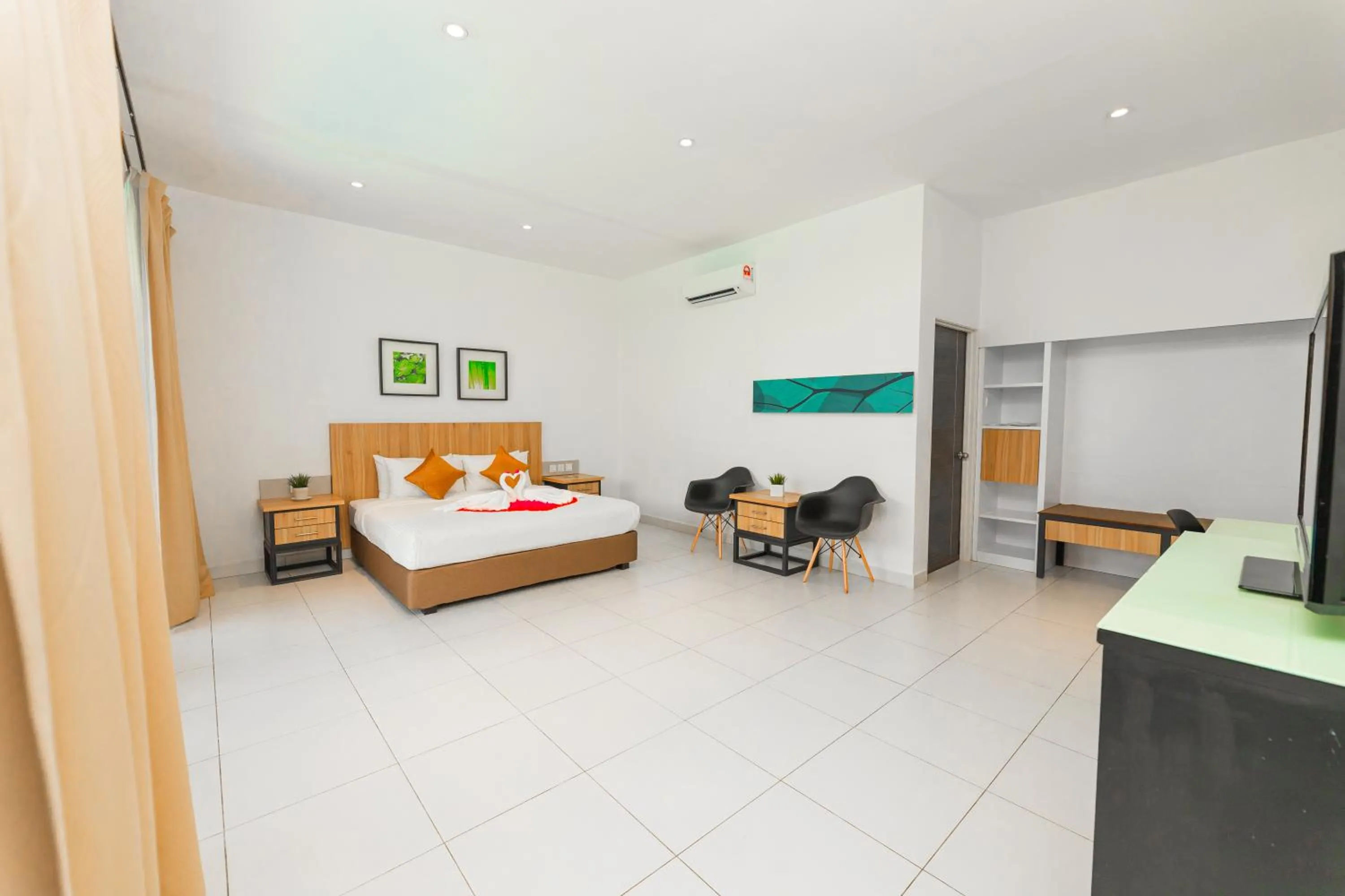 Bed in The Villa Langkawi