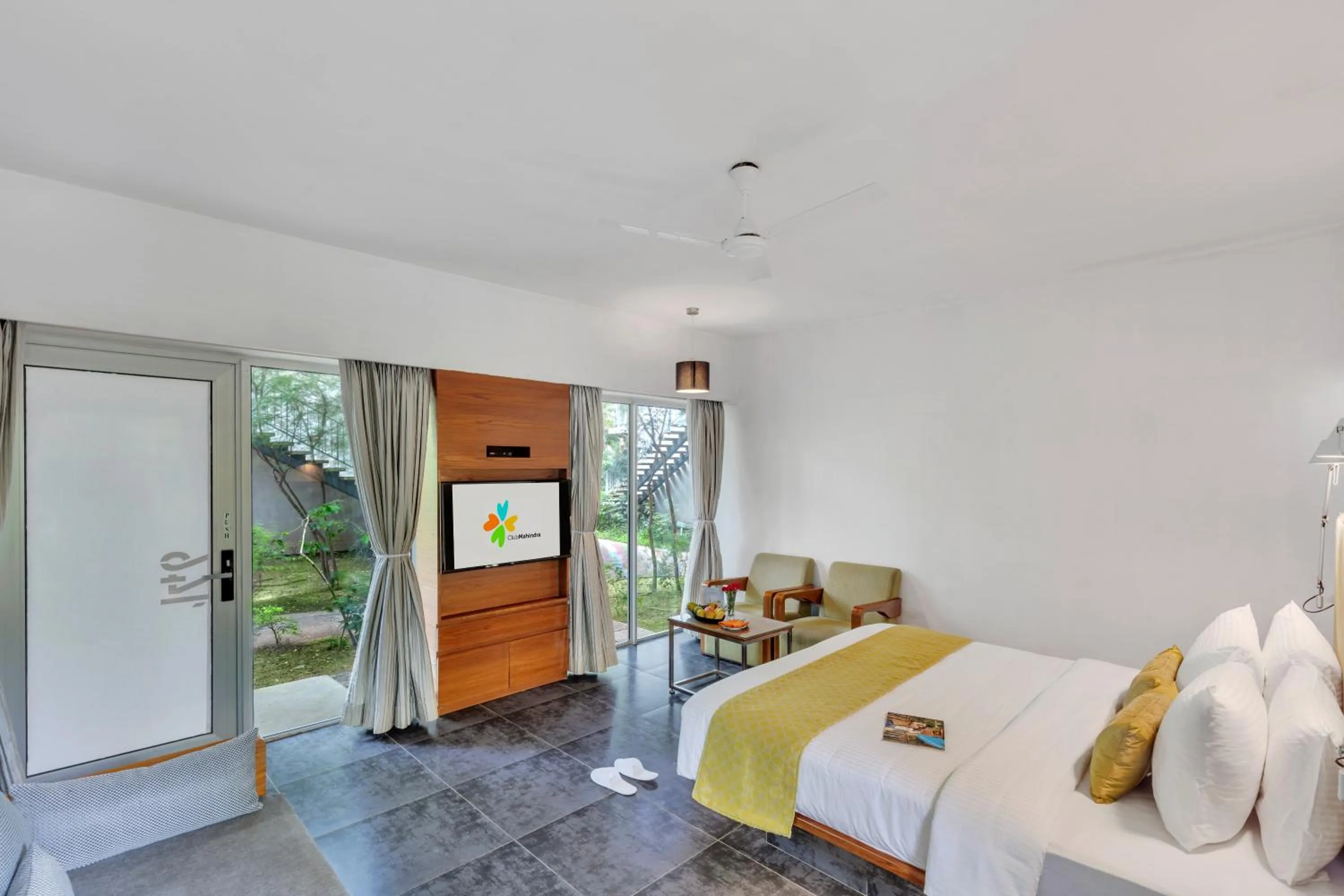 Bed in Club Mahindra Puducherry