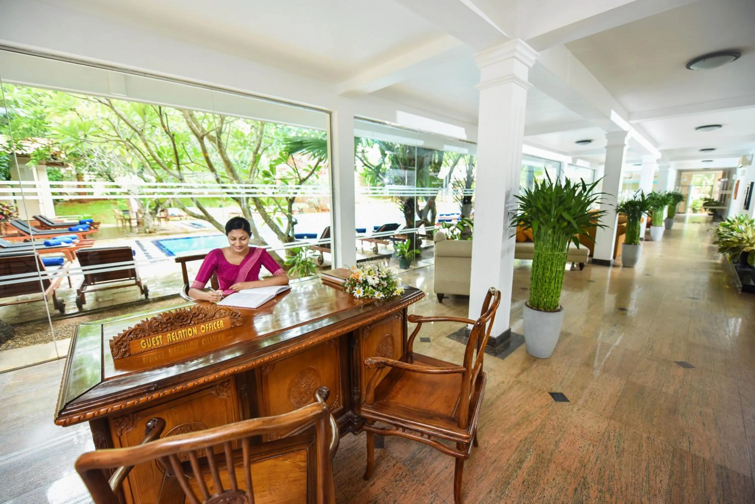 Lobby or reception in Mandara Rosen Yala, Kataragama