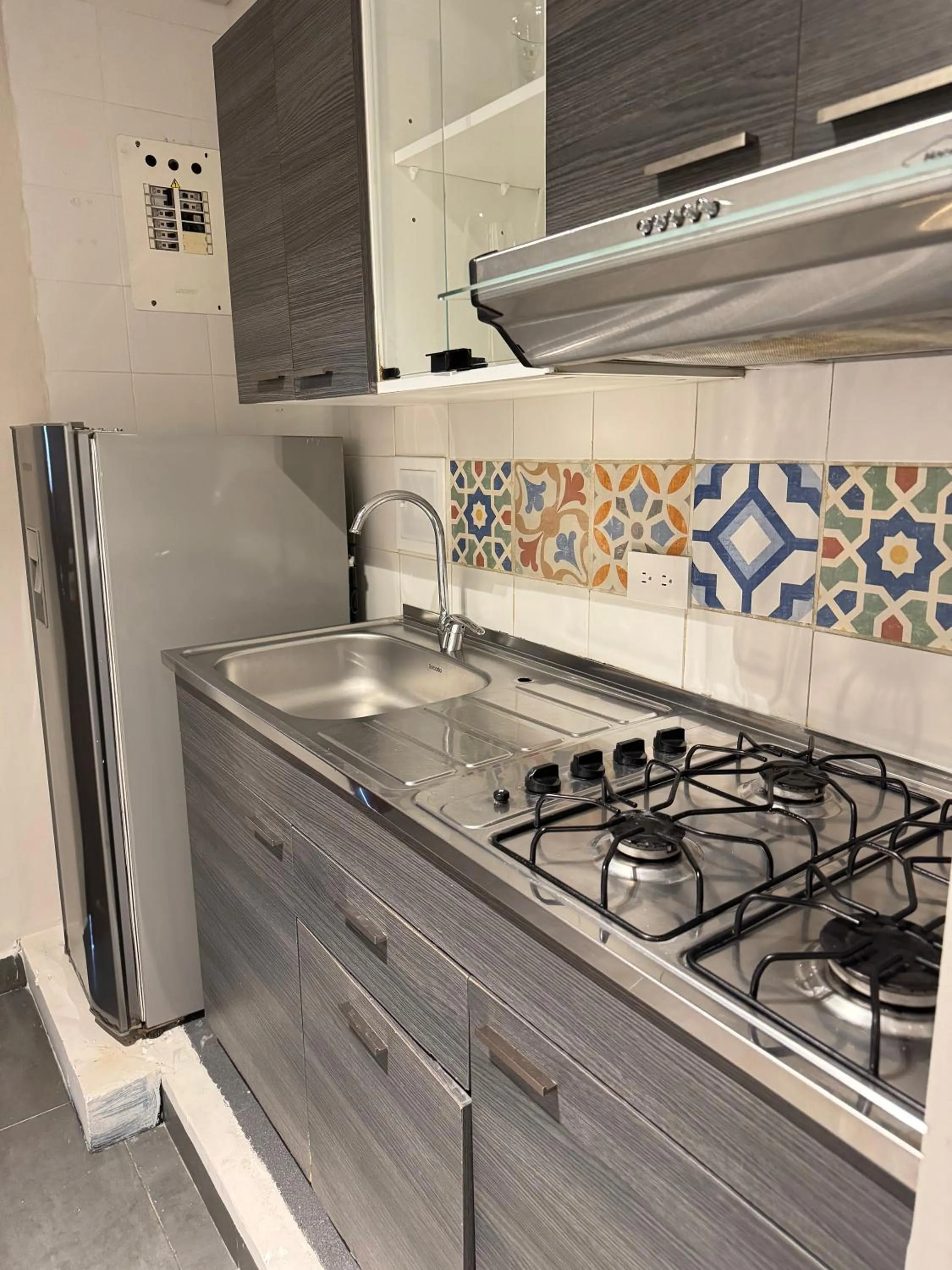 Kitchen or kitchenette in Casa Roman Hotel Boutique