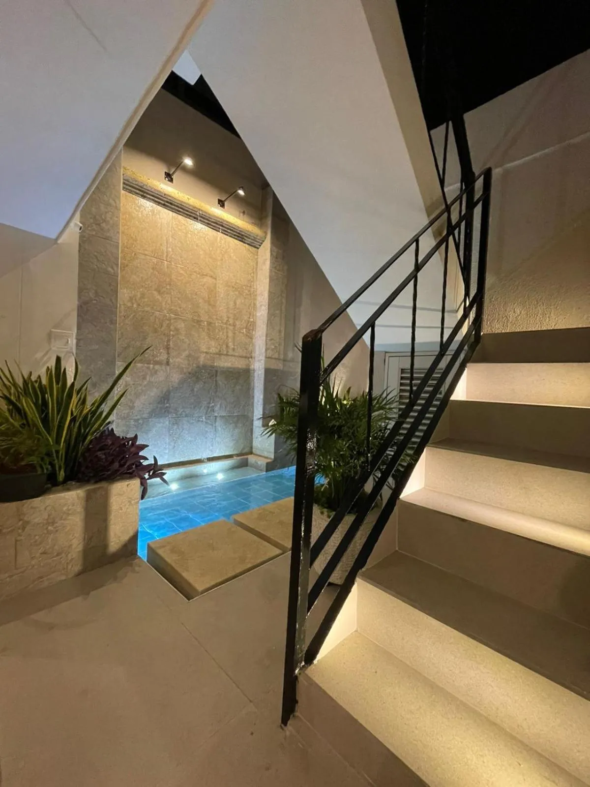 Pool view in Casa Roman Hotel Boutique