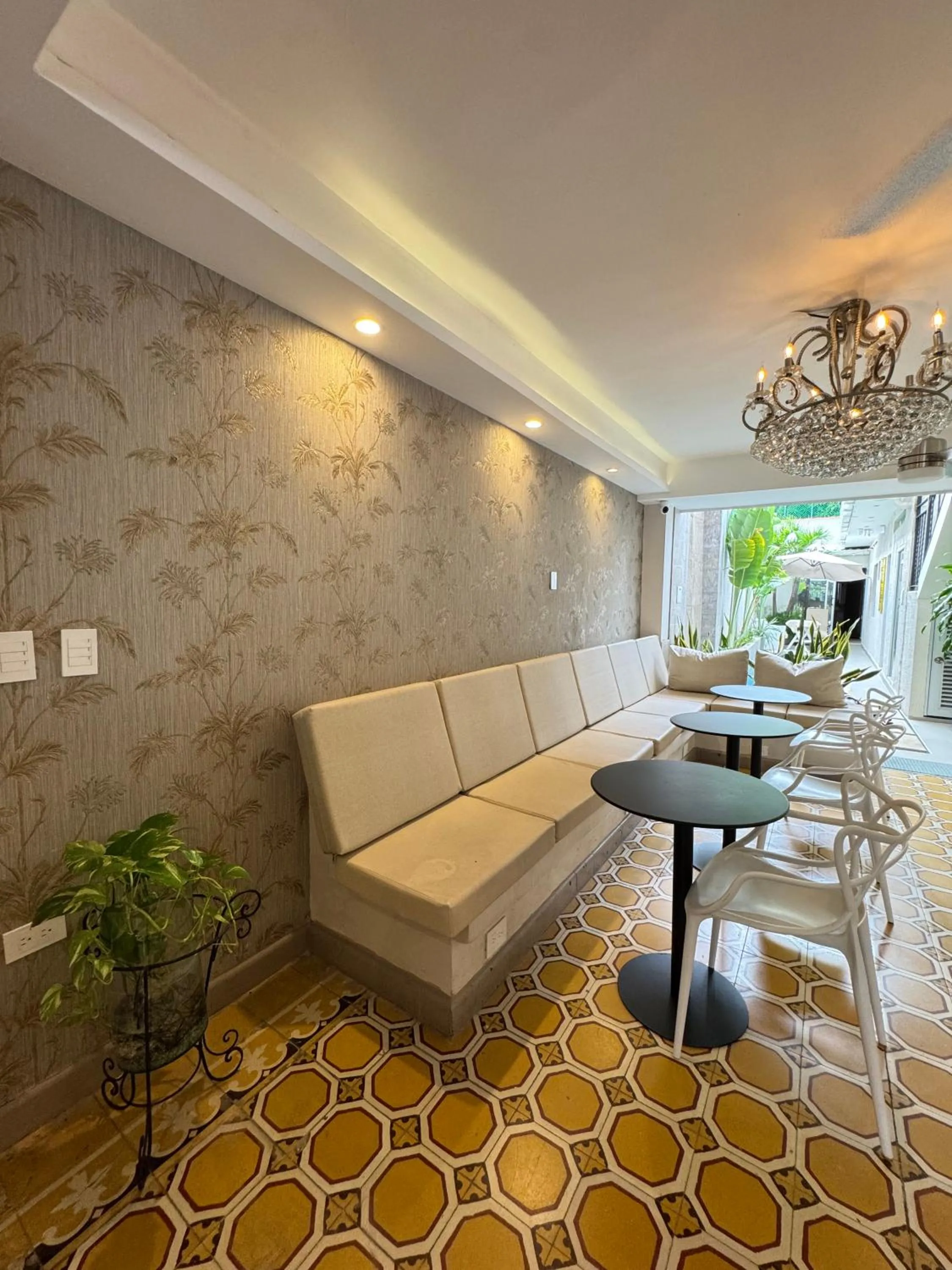 Seating area in Casa Roman Hotel Boutique