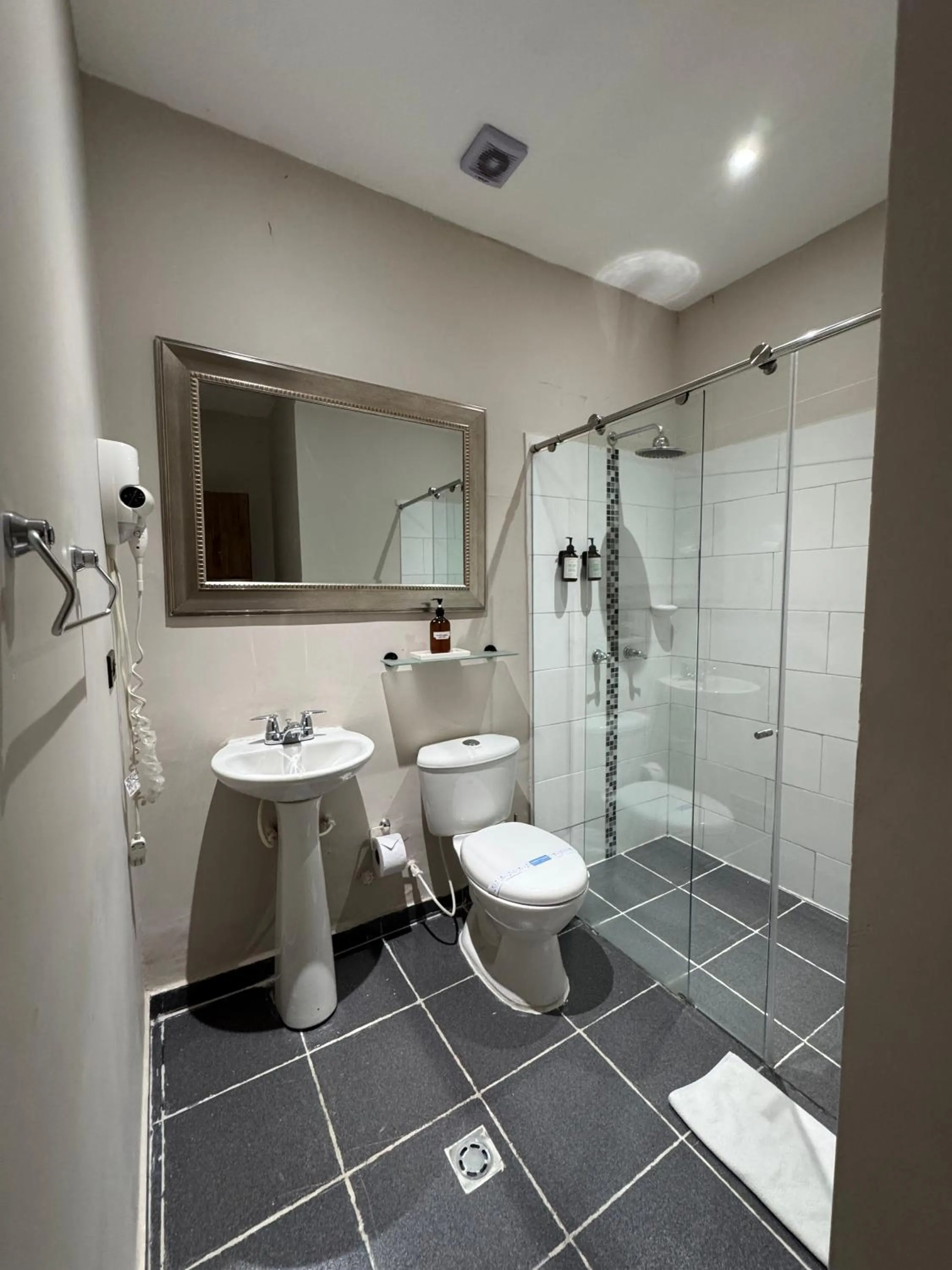 Shower in Casa Roman Hotel Boutique