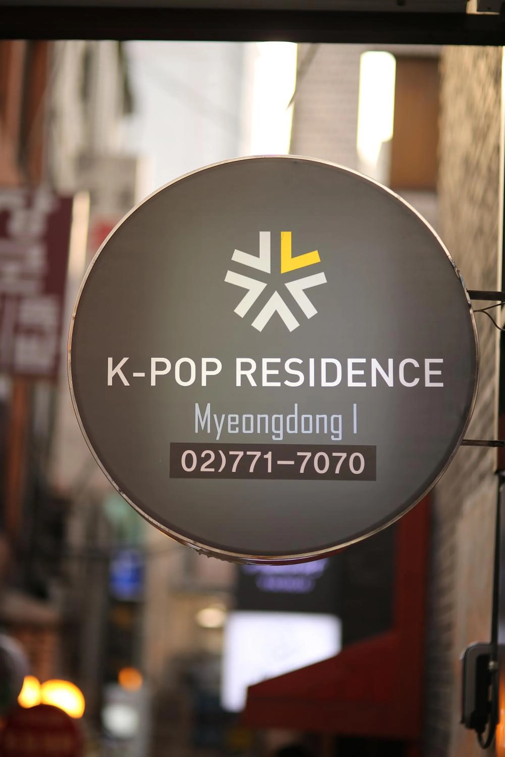 Decorative detail in K-POP Residence Myeongdong 1