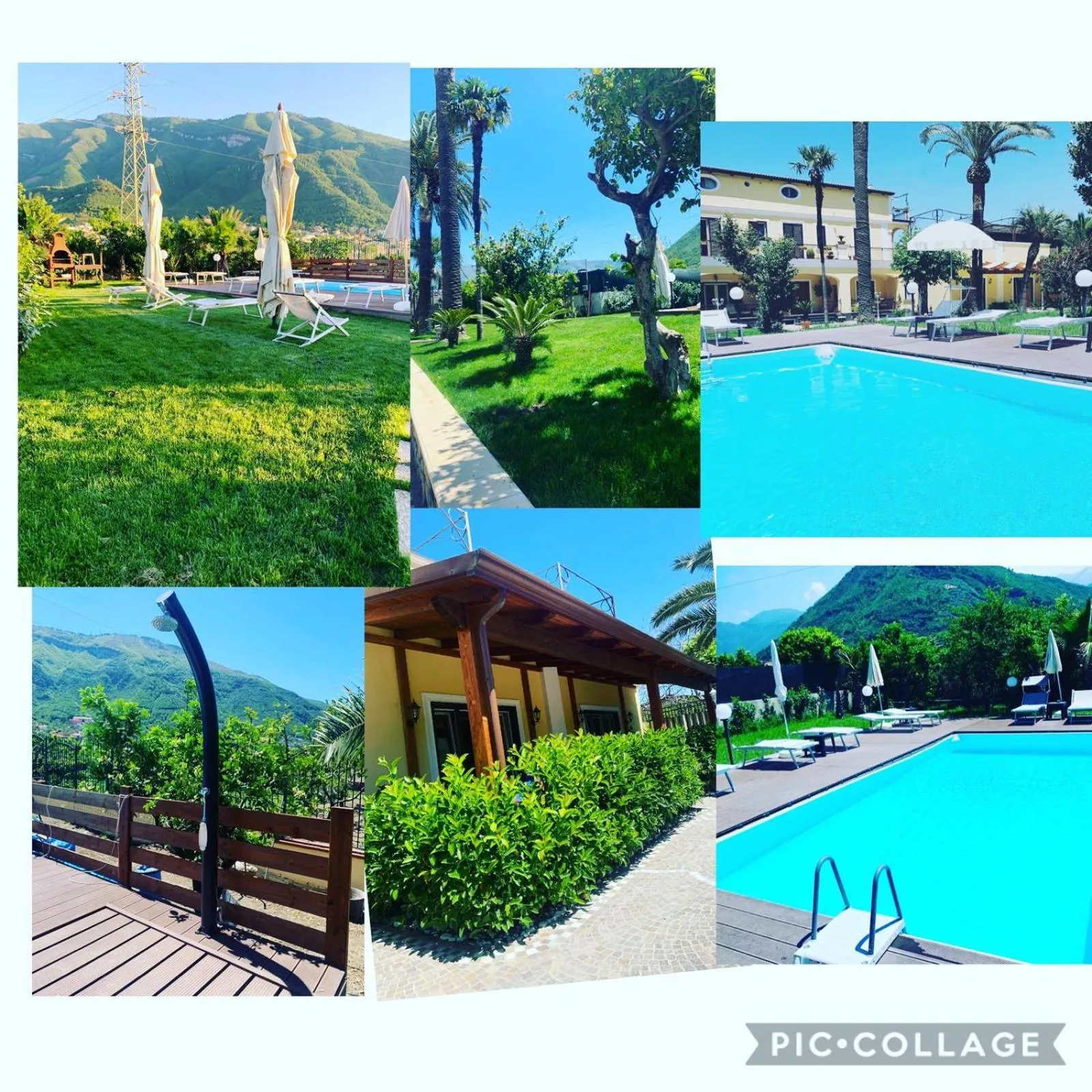 Swimming pool in VILLA LUCIA