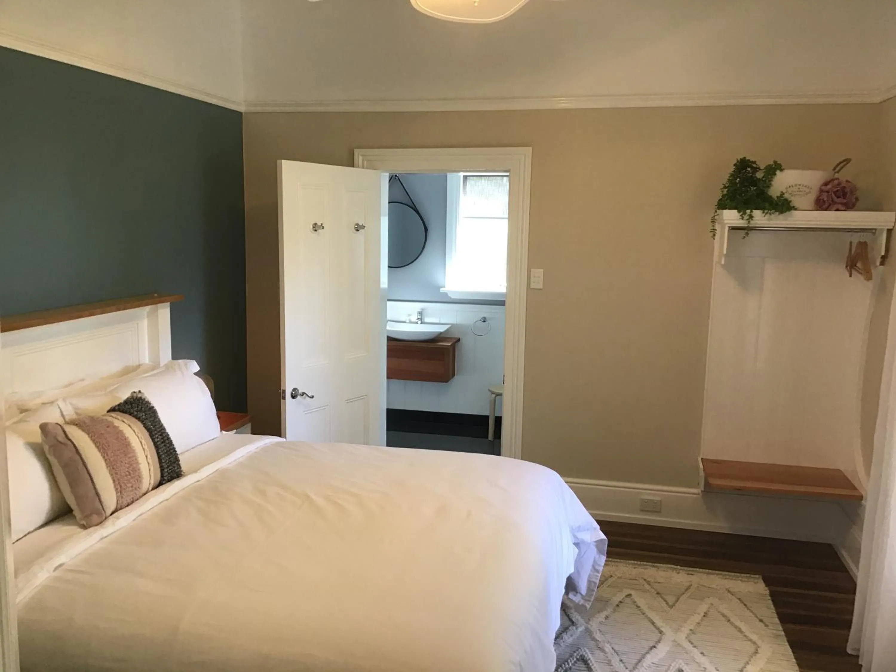 Bed in Harrison House