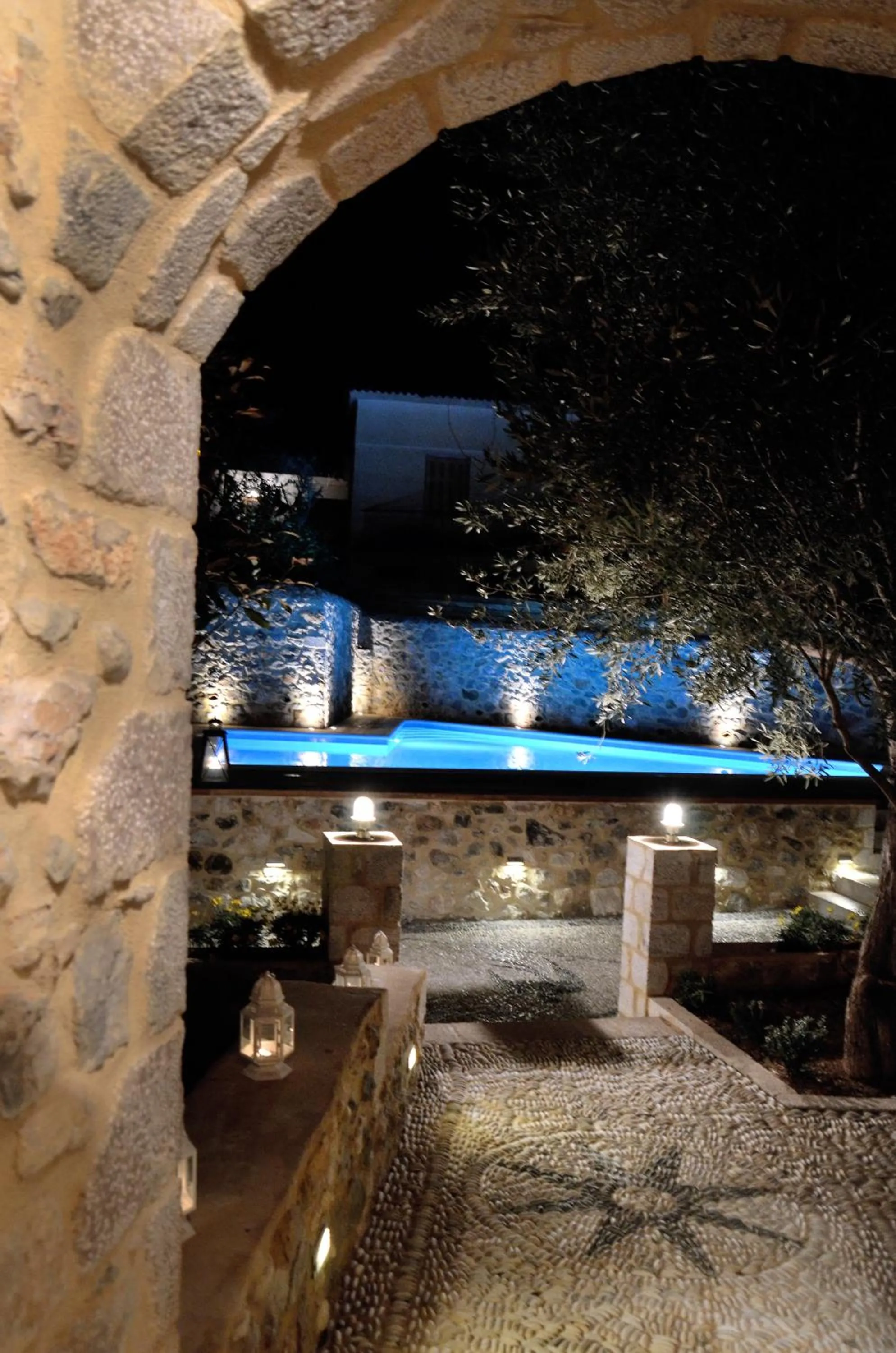 Facade/entrance in Archontiko Chioti