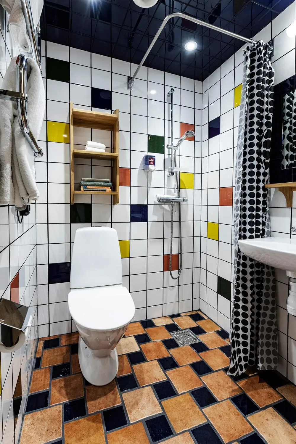 Shower in Hotell Havanna