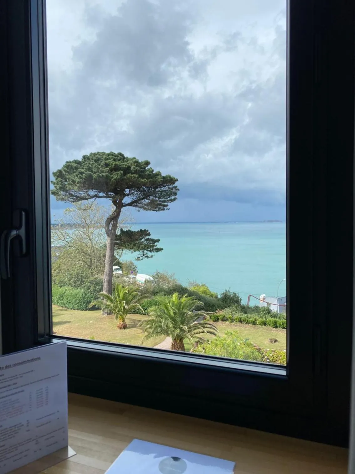 Sea view in Villa Les Hydrangéas