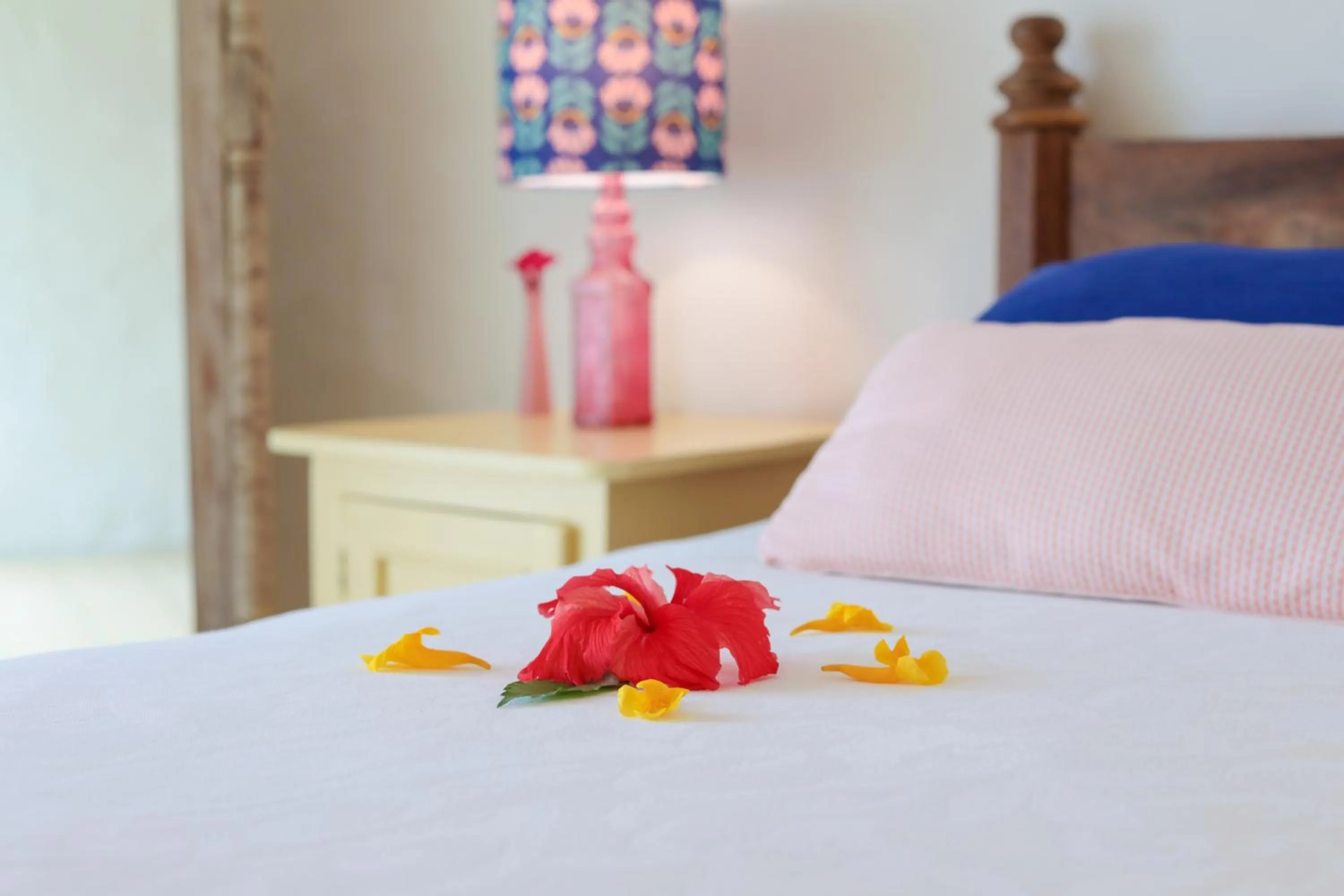 Bed in Pousada Patacho